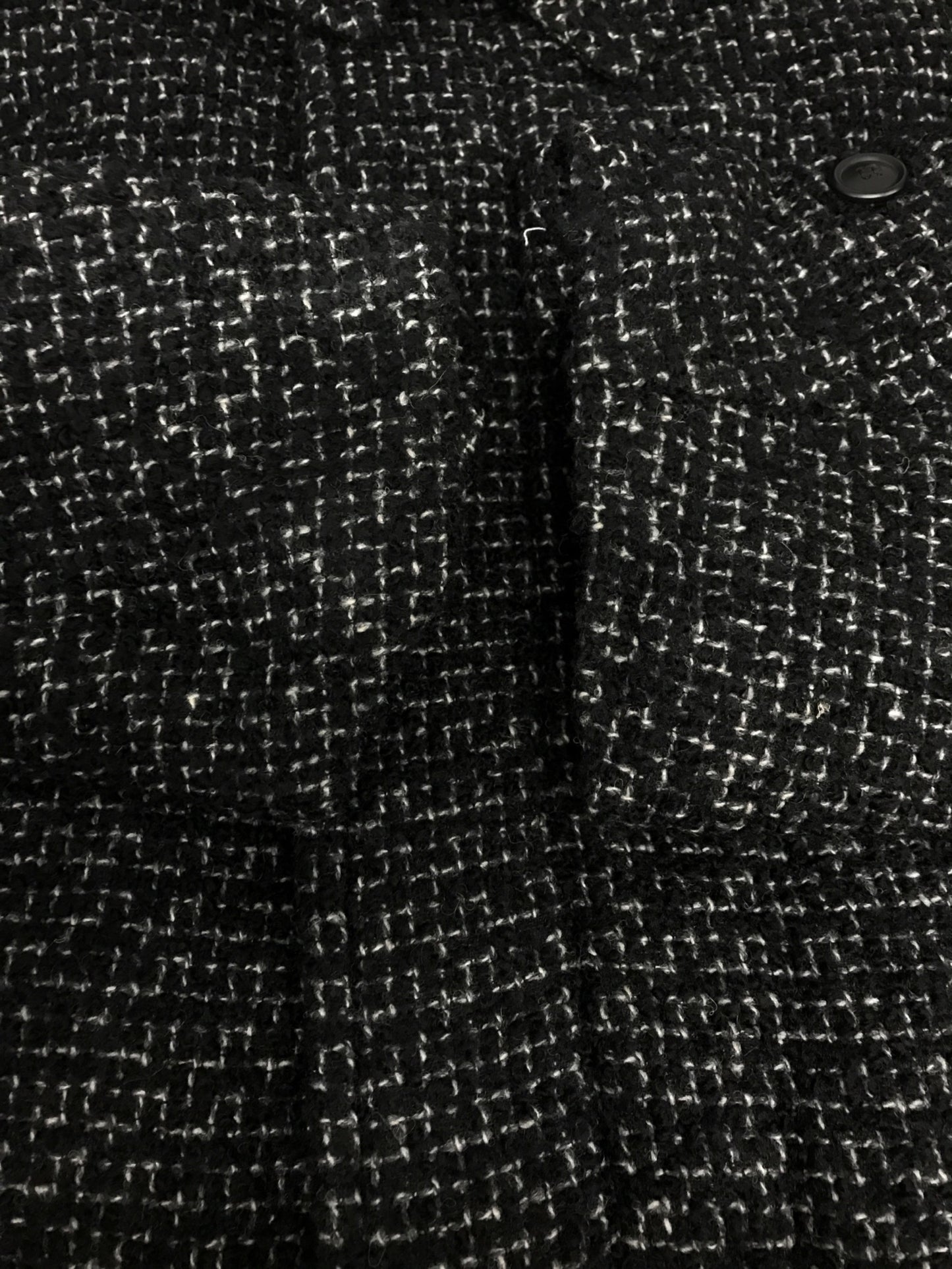 [Pre-owned] Needles Balcollar Coat -W/PE/R/N Tweed NS083