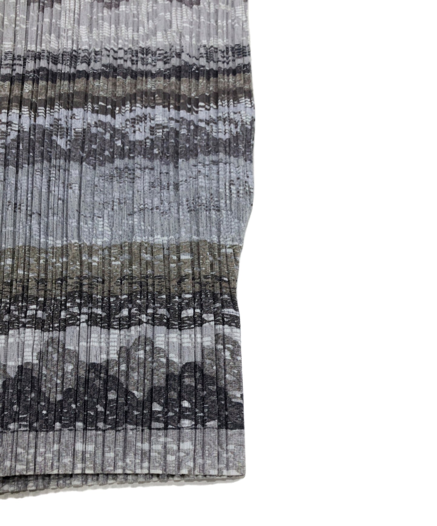 [Pre-owned] PLEATS PLEASE Transfer print pleated cut and sewn PP91-JK453