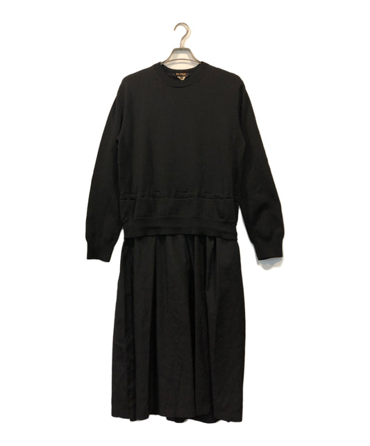 [Pre-owned] BLACK COMME des GARCONS docking dress 1E-O001