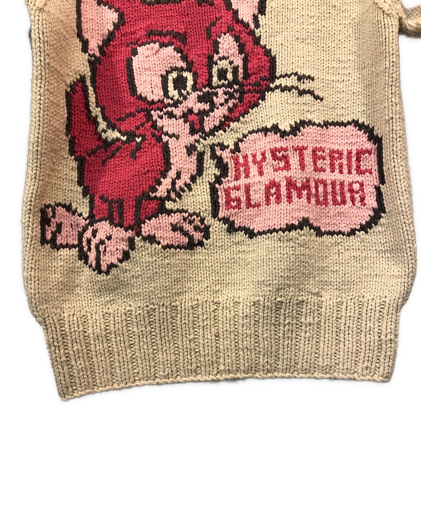 [Pre-owned] Hysteric Glamour cowtin knit 2NS-5170