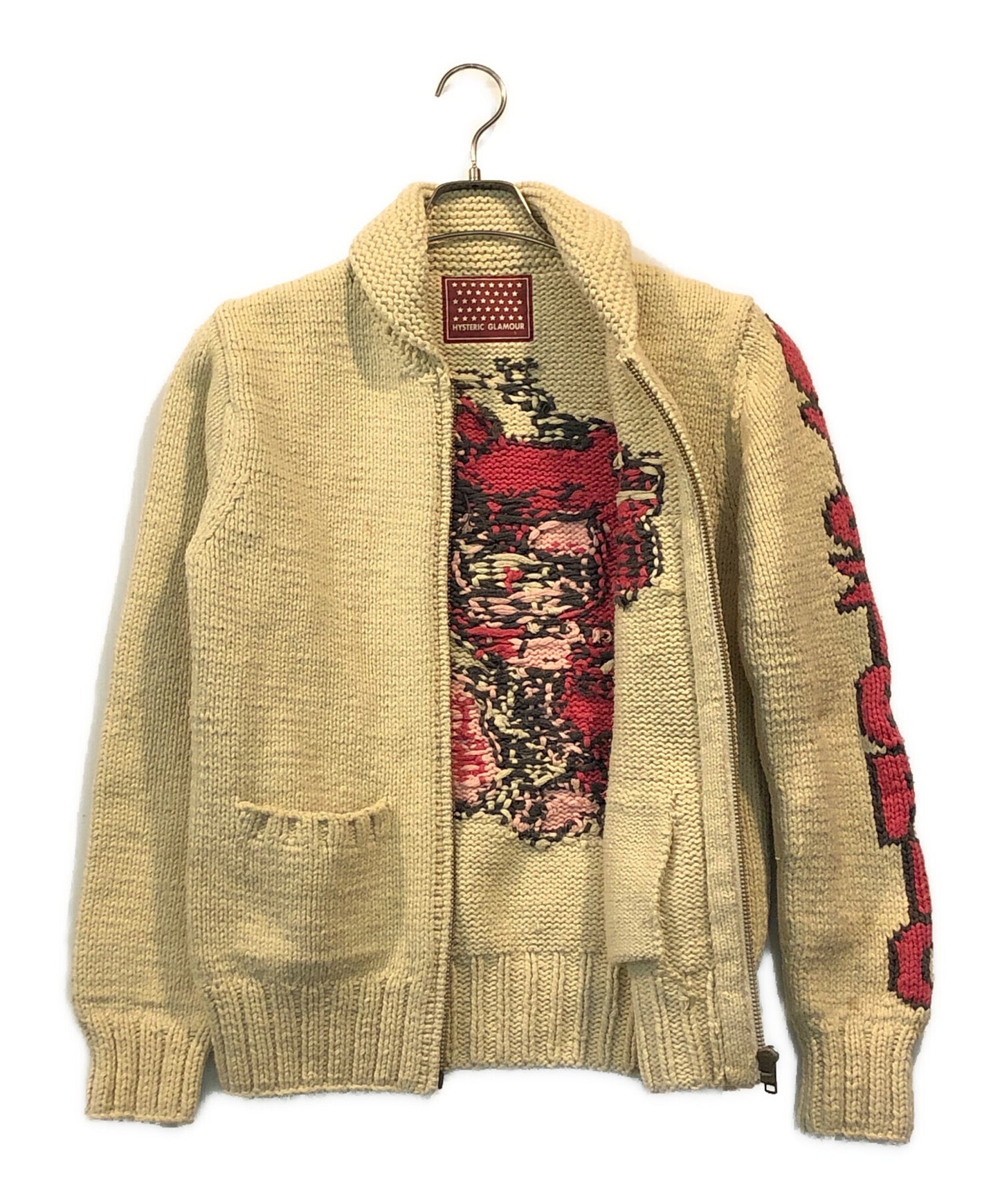 [Pre-owned] Hysteric Glamour knitted jacket