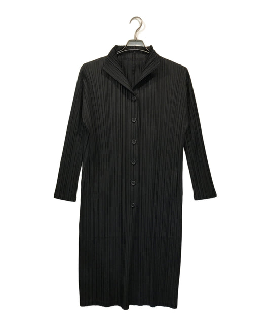 [Pre-owned] PLEATS PLEASE Pleated Shirt Dress PP23-EN443