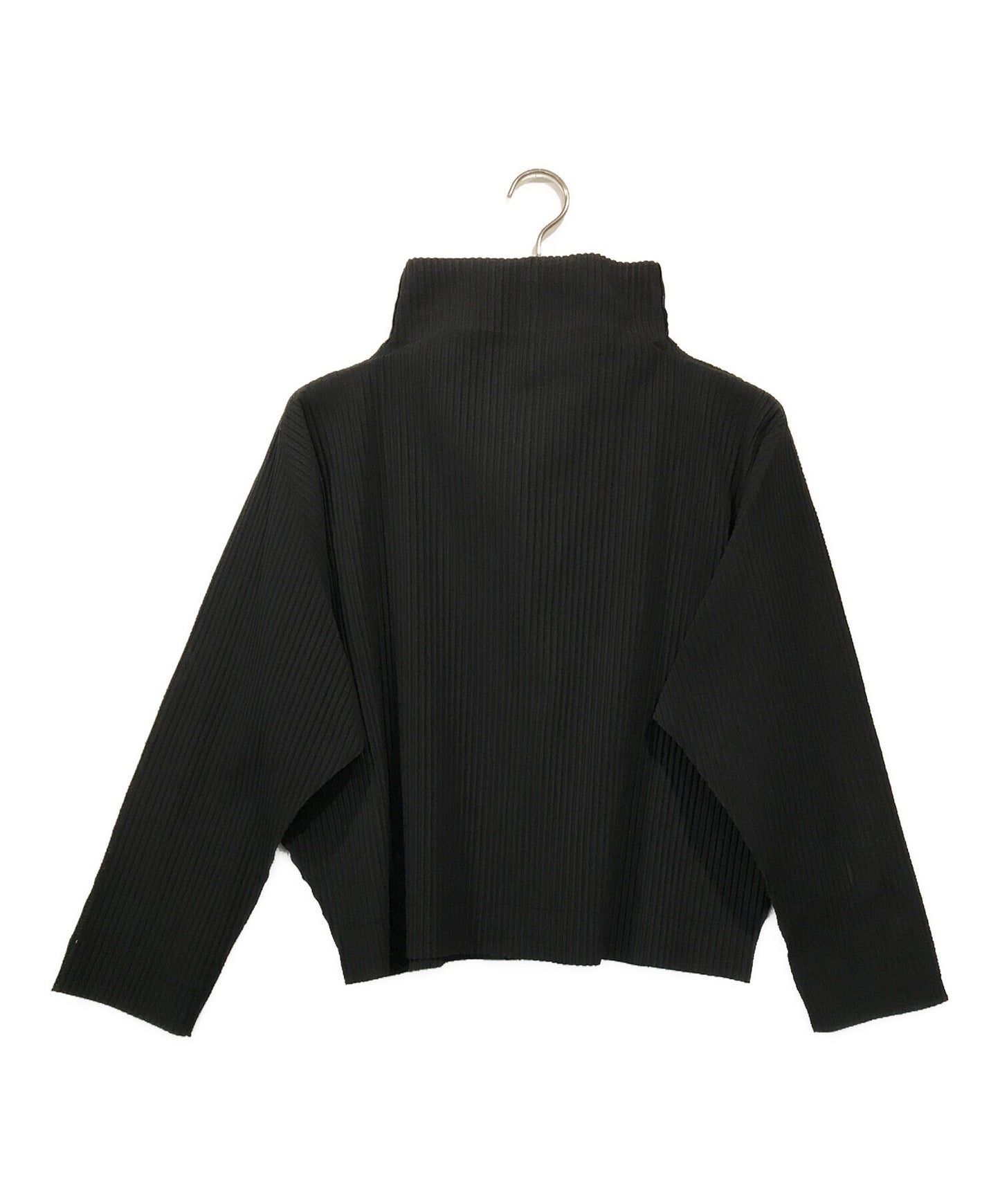 [Pre-owned] ISSEY MIYAKE me Pleated High Neck Cardigan MI94KO151