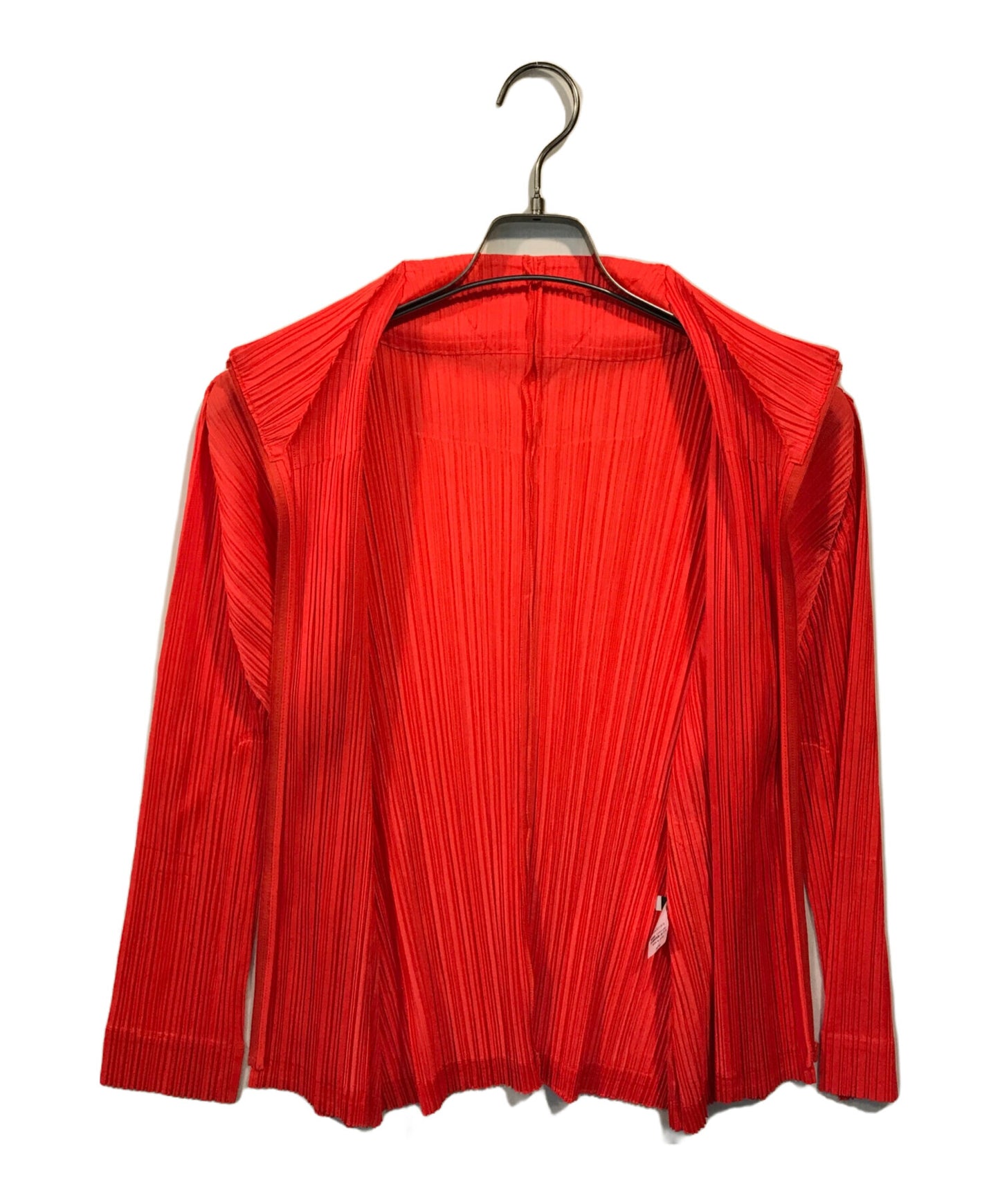 [Pre-owned] PLEATS PLEASE zip-up pleated blouse PP23JC113