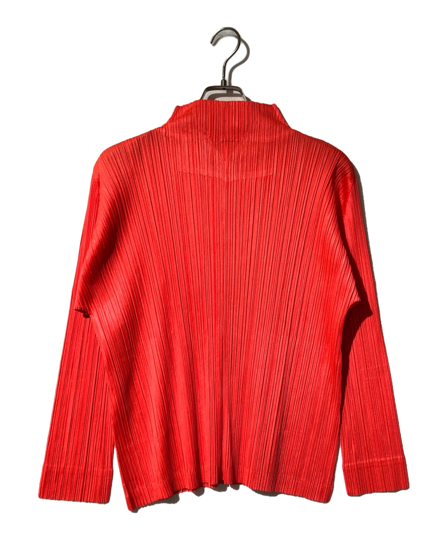 [Pre-owned] PLEATS PLEASE zip-up pleated blouse PP23JC113