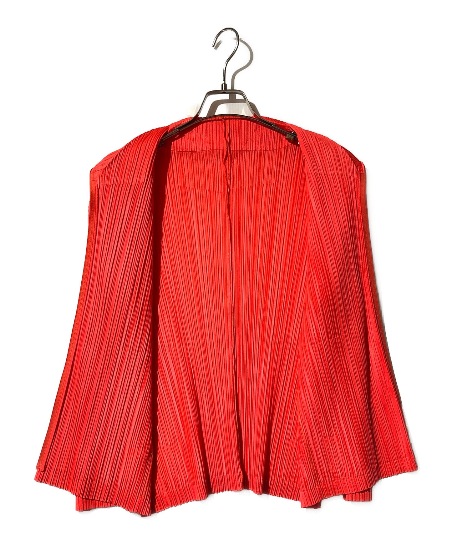 [Pre-owned] PLEATS PLEASE zip-up pleated blouse PP23JC113