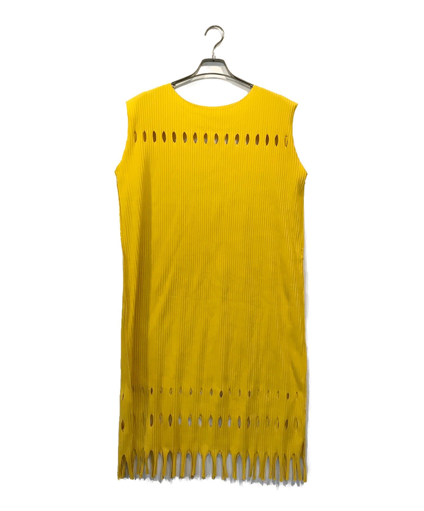 [Pre-owned] ISSEY MIYAKE me Pleated Fringe Dress MI04KH517