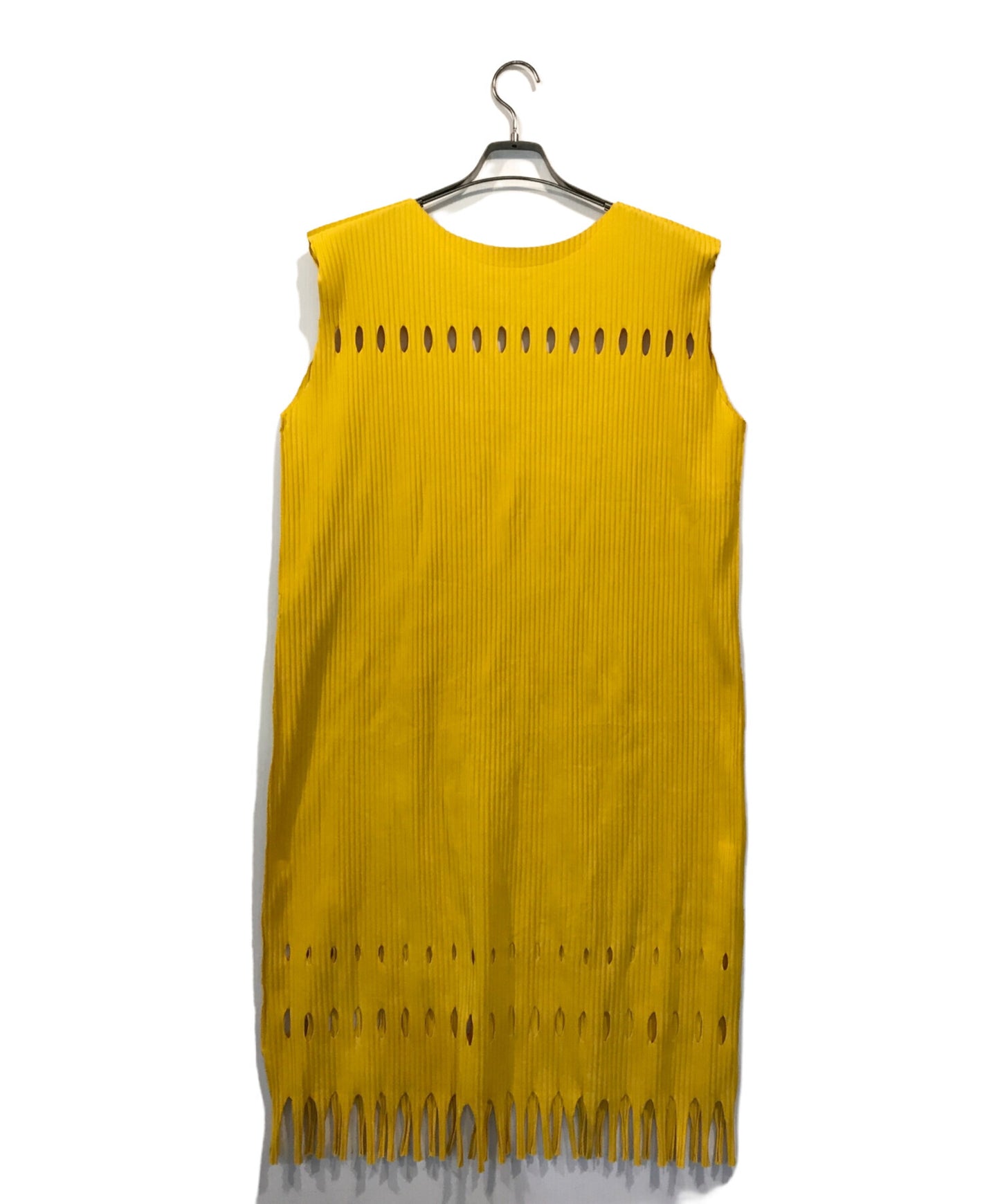 [Pre-owned] ISSEY MIYAKE me Pleated Fringe Dress MI04KH517