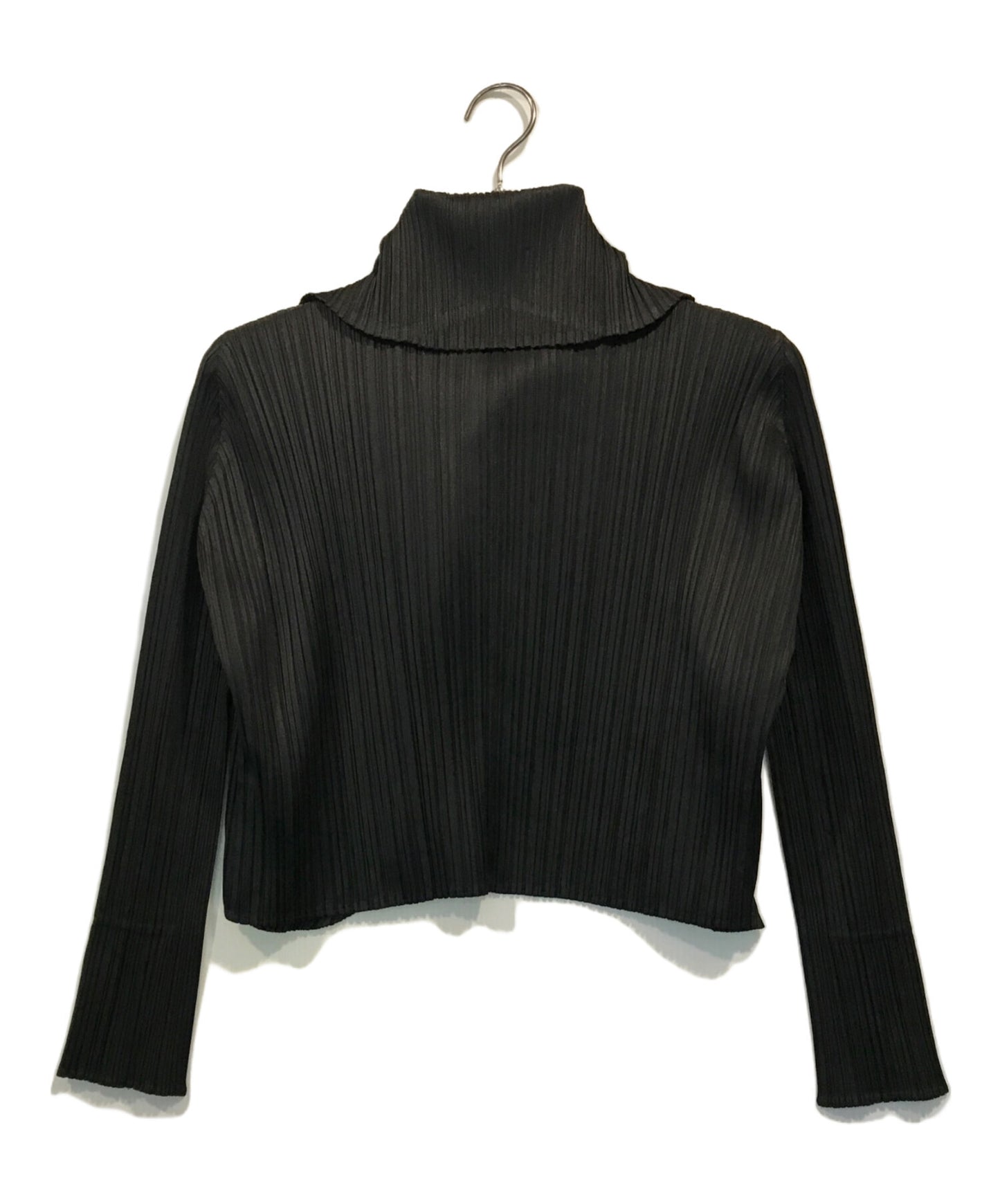 [Pre-owned] PLEATS PLEASE Pleated cardigan with collar