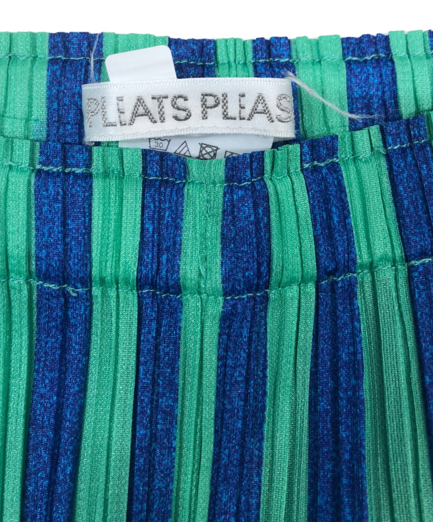 [Pre-owned] PLEATS PLEASE striped pleated pants PP23JF693