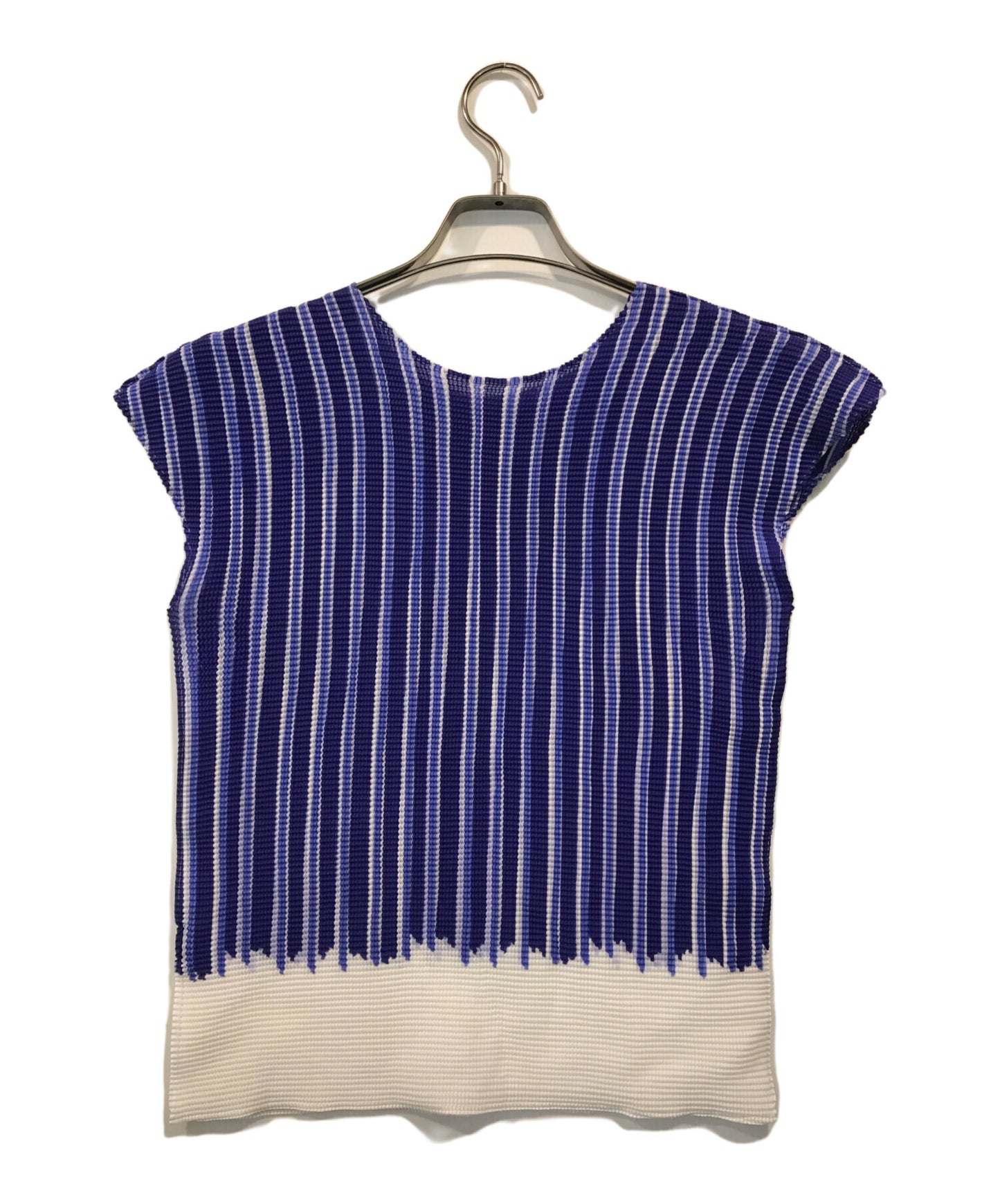 [Pre-owned] ISSEY MIYAKE me Striped sleeveless cut and sewn MI23FK237