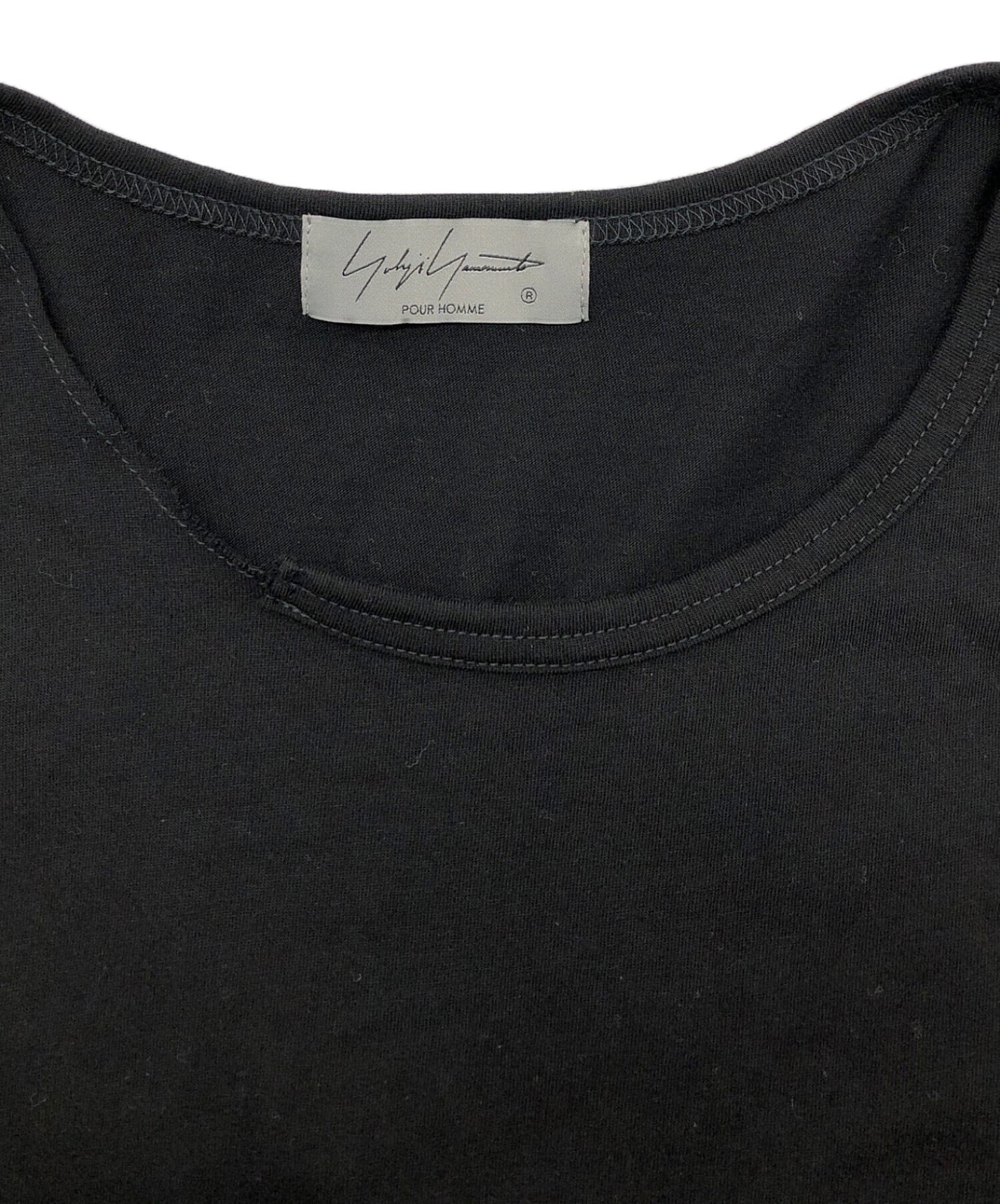 [Pre-owned] Yohji Yamamoto pour homme Slit long T-shirt HJ-T83-987