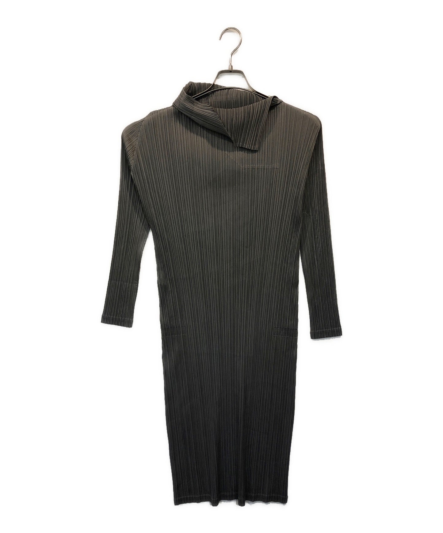 [Pre-owned] PLEATS PLEASE High Neck Pleated Dress PP23JH156