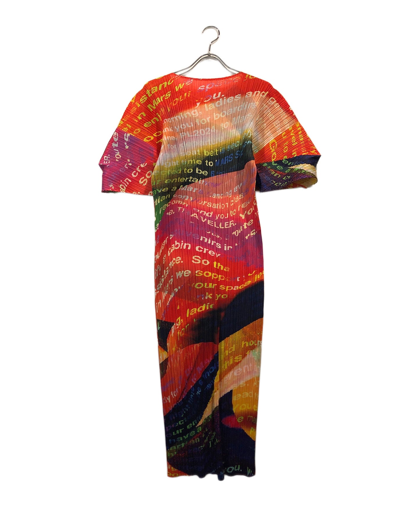 [Pre-owned] PLEATS PLEASE VOYAGERDRESS PP43JH675