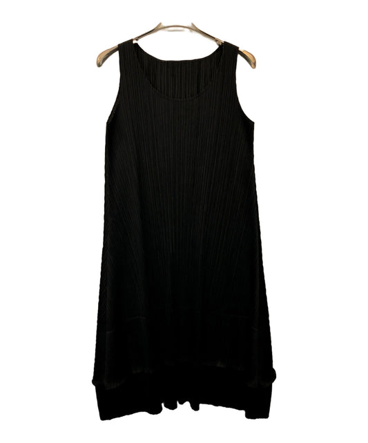 [Pre-owned] PLEATS PLEASE Pleated Sleeveless Dress PP33-JH223