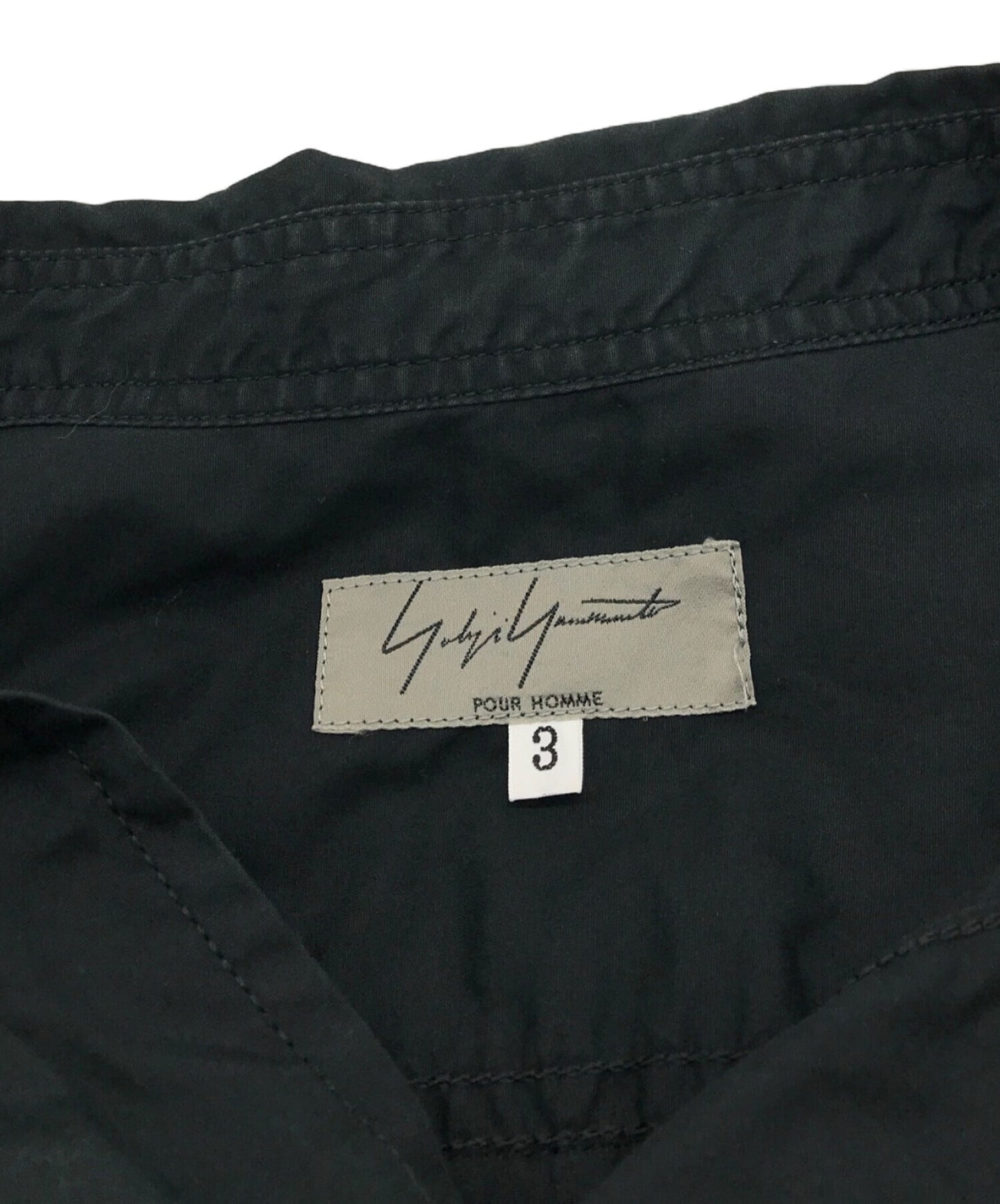 [Pre-owned] YOHJI YAMAMOTO BIG ring-stitched shirt HR-B06-002