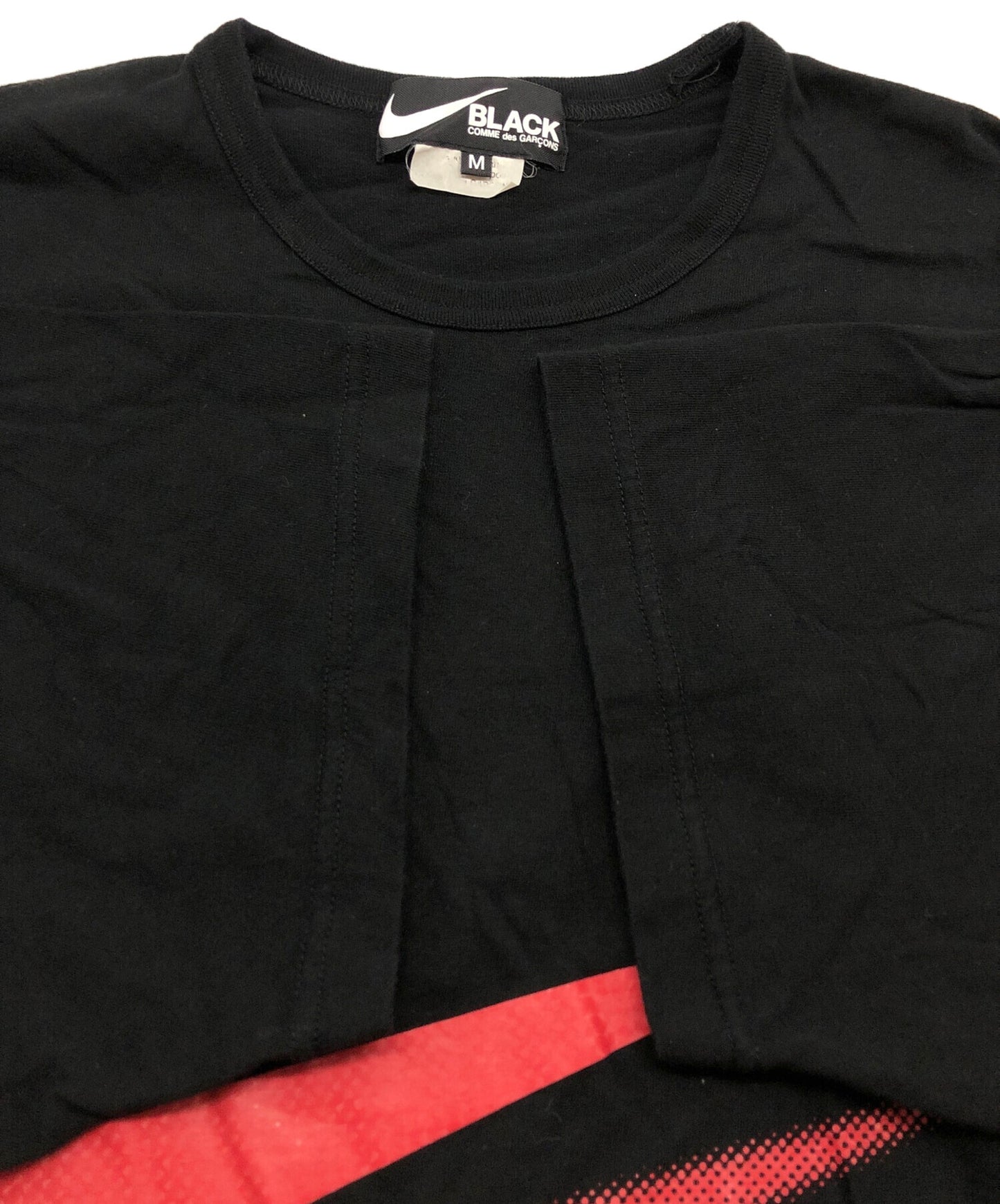[Pre-owned] BLACK COMME des GARCONS Swash Print T-Shirt 1L-T101