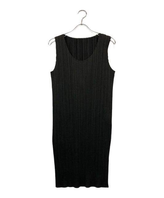 [Pre-owned] PLEATS PLEASE Pleated Sleeveless Dress PP05-JK002