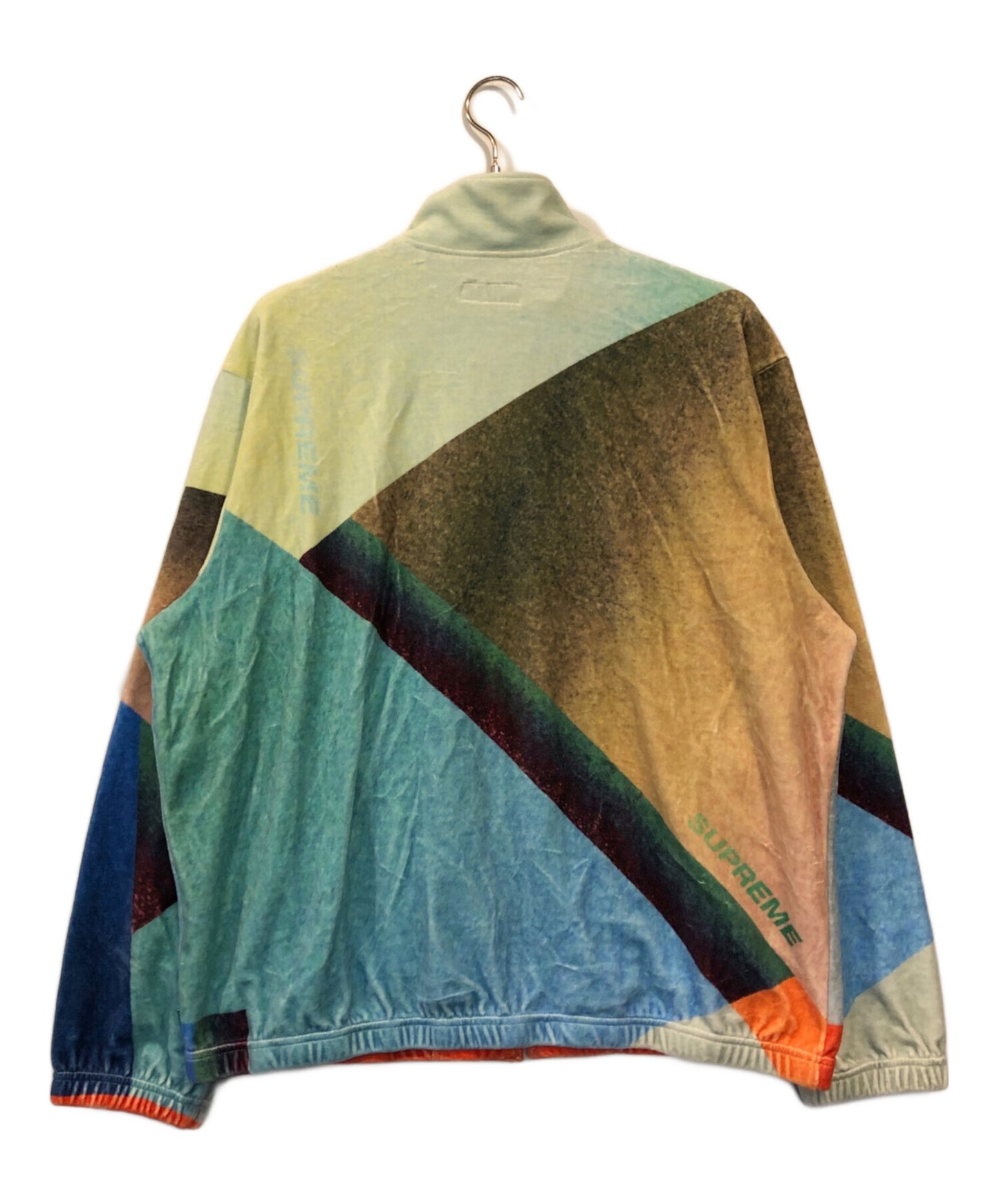 [Pre-owned] SUPREME Geo Velour Track Jacket
