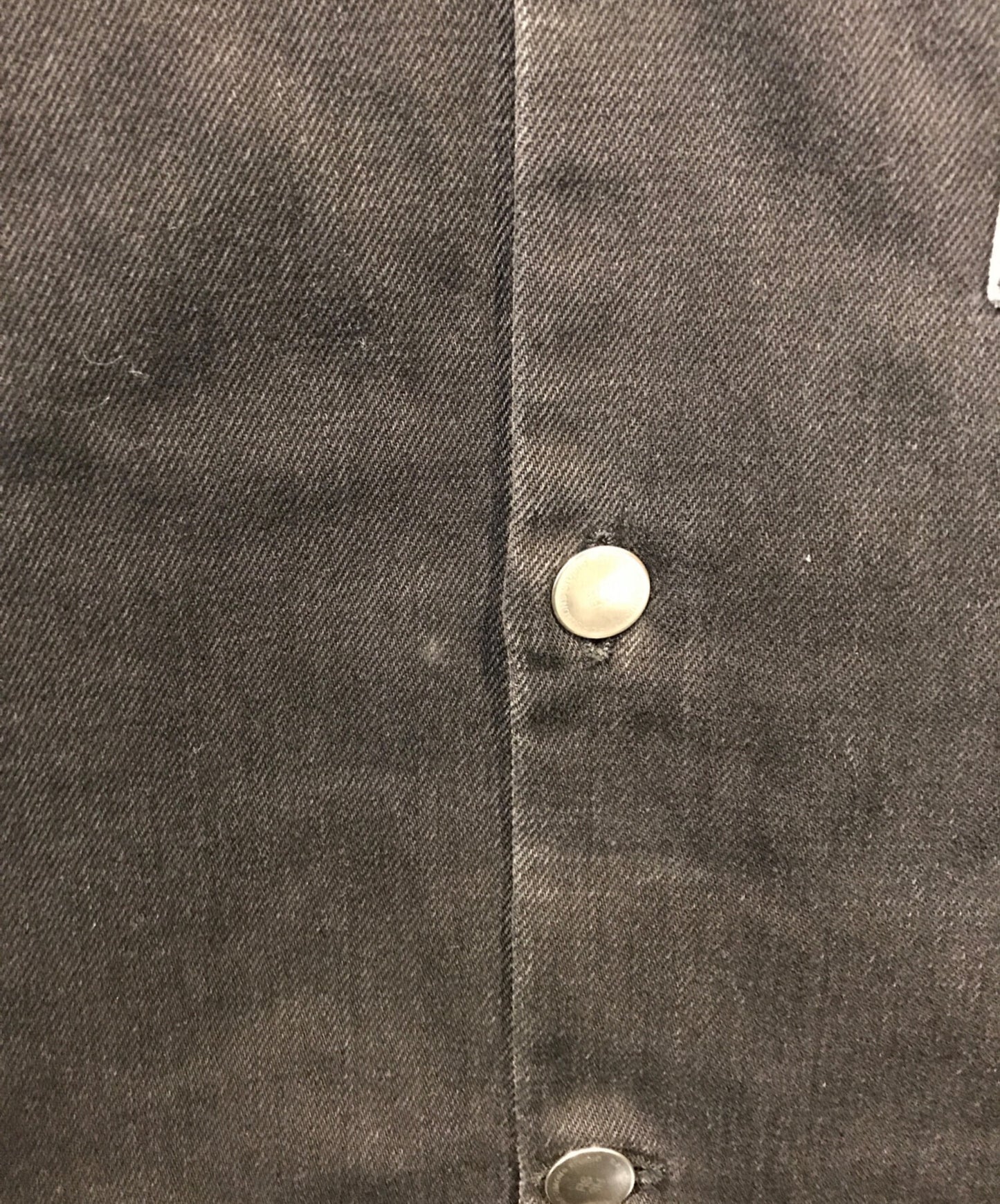 [Pre-owned] RAF SIMONS BIG FIT DENIM SHIRT with TWO PATCHES 191-248