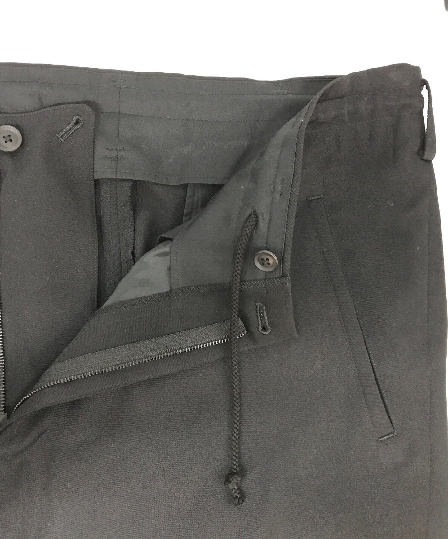 [Pre-owned] Yohji Yamamoto pour homme Wrinkle Gaber Hem Ikitekoi Pants HD-P18-100