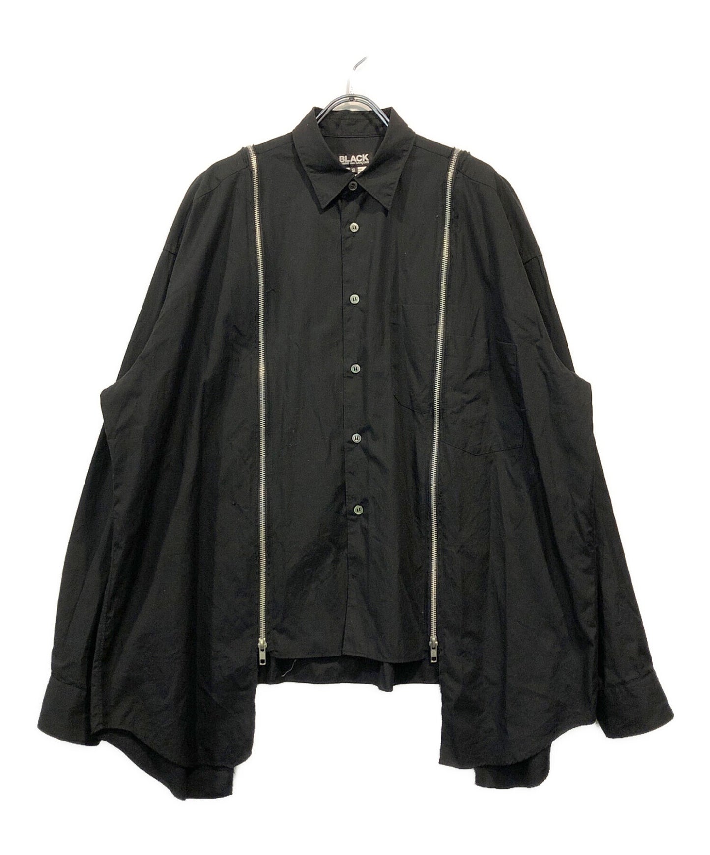 [Pre-owned] BLACK COMME des GARCONS Zip-Off Panel Shirt 1N-B004