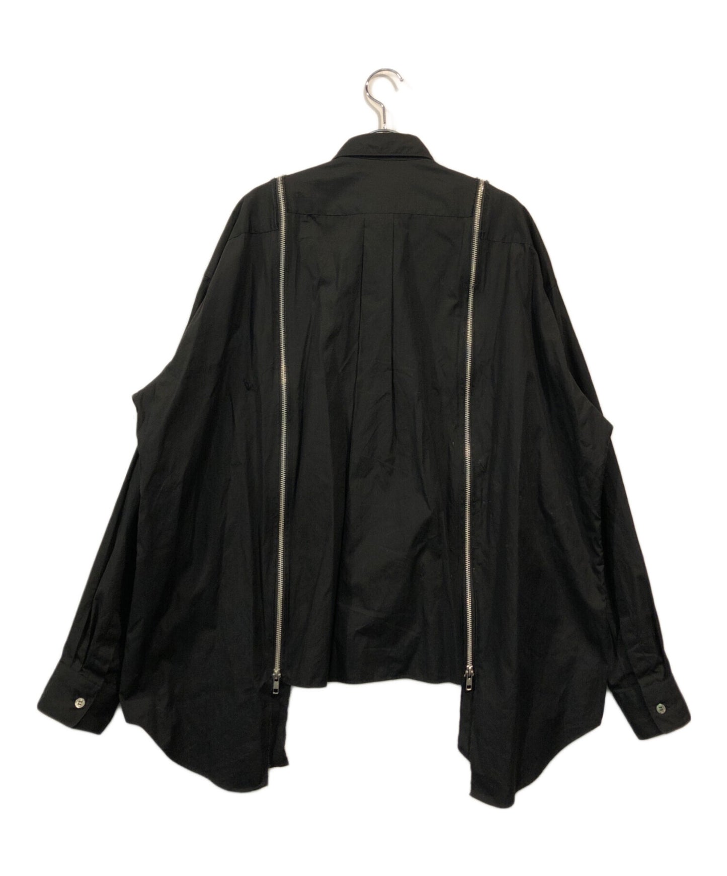 [Pre-owned] BLACK COMME des GARCONS Zip-Off Panel Shirt 1N-B004