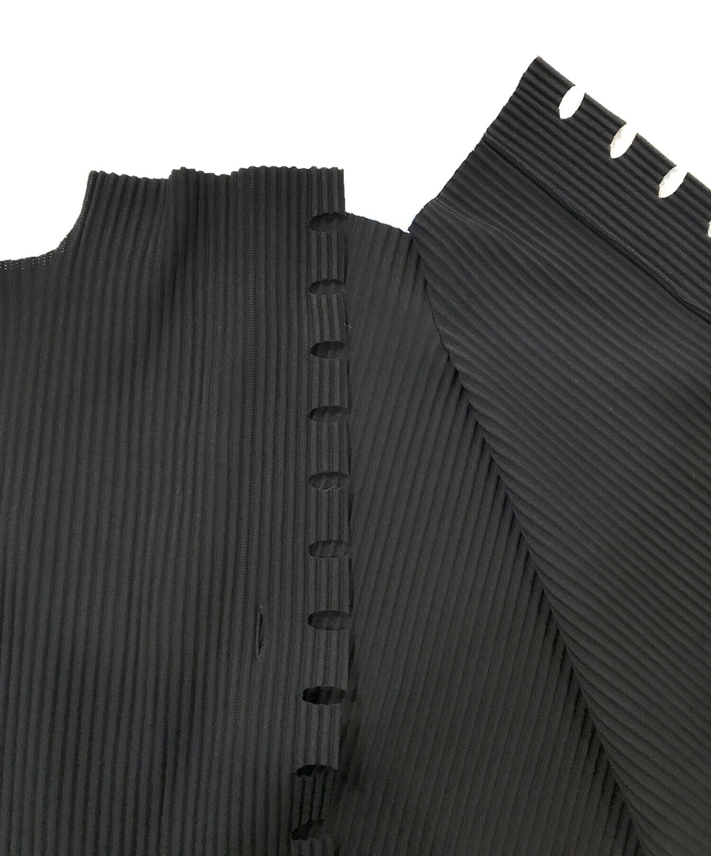 [Pre-owned] me ISSEY MIYAKE BOLD FRINGE PLEATS" Cardigan MI44KO623