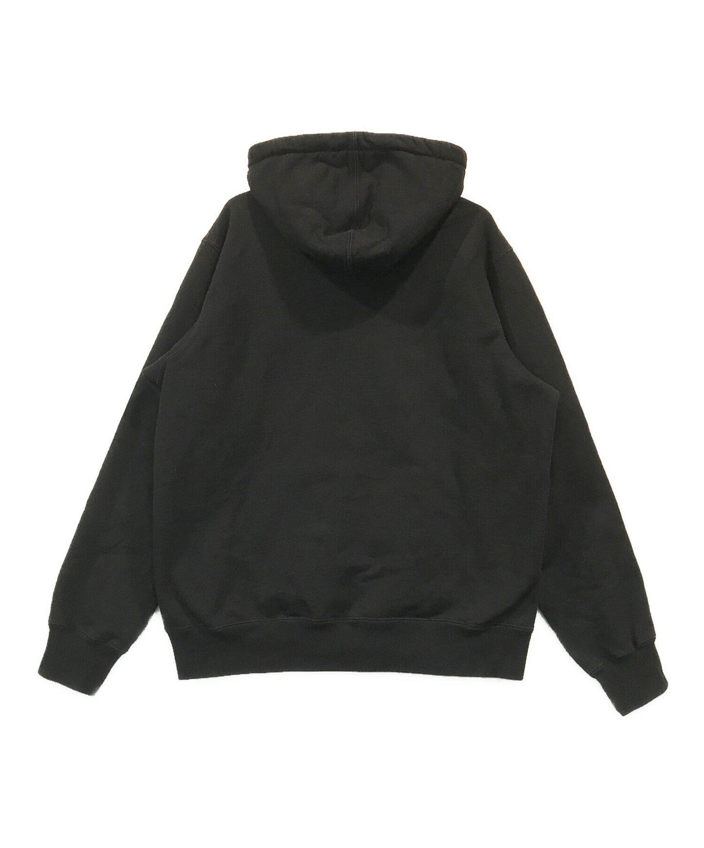 [Pre-owned] SUPREME Text Rib Hooded Sweatshirt