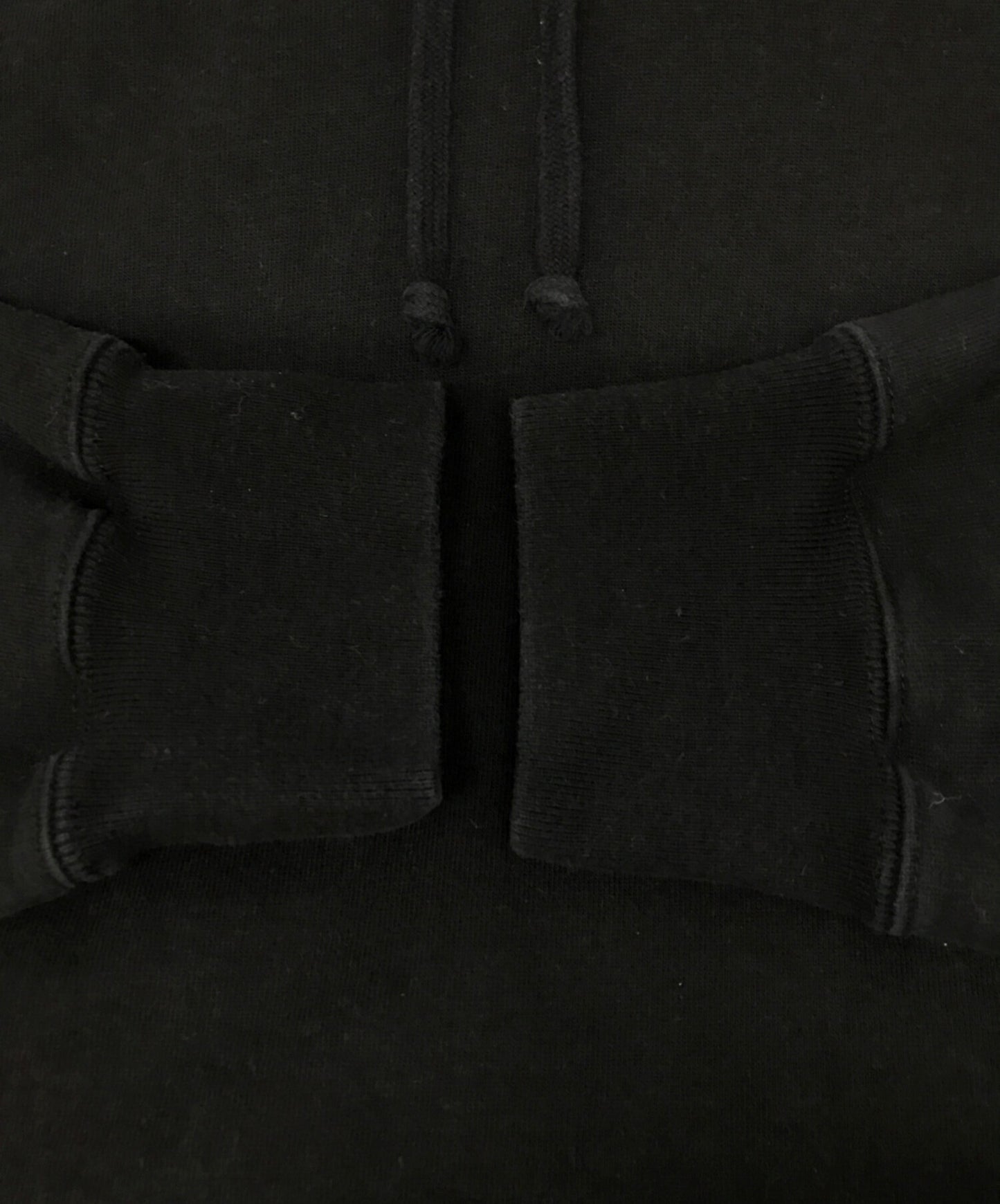 [Pre-owned] SUPREME Text Rib Hooded Sweatshirt