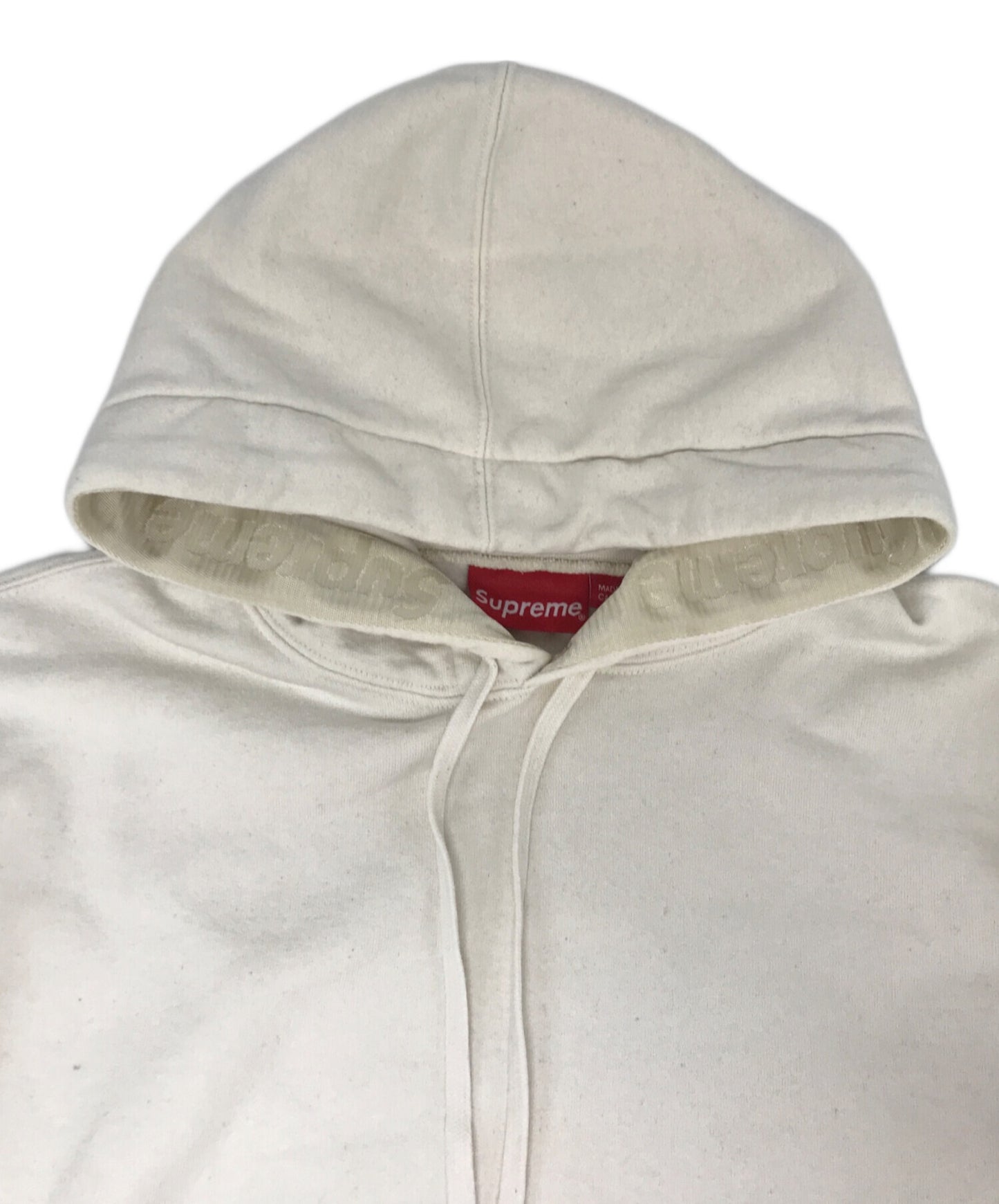[Pre-owned] SUPREME TONAL WEBBING HOODED SWEATSHIRT