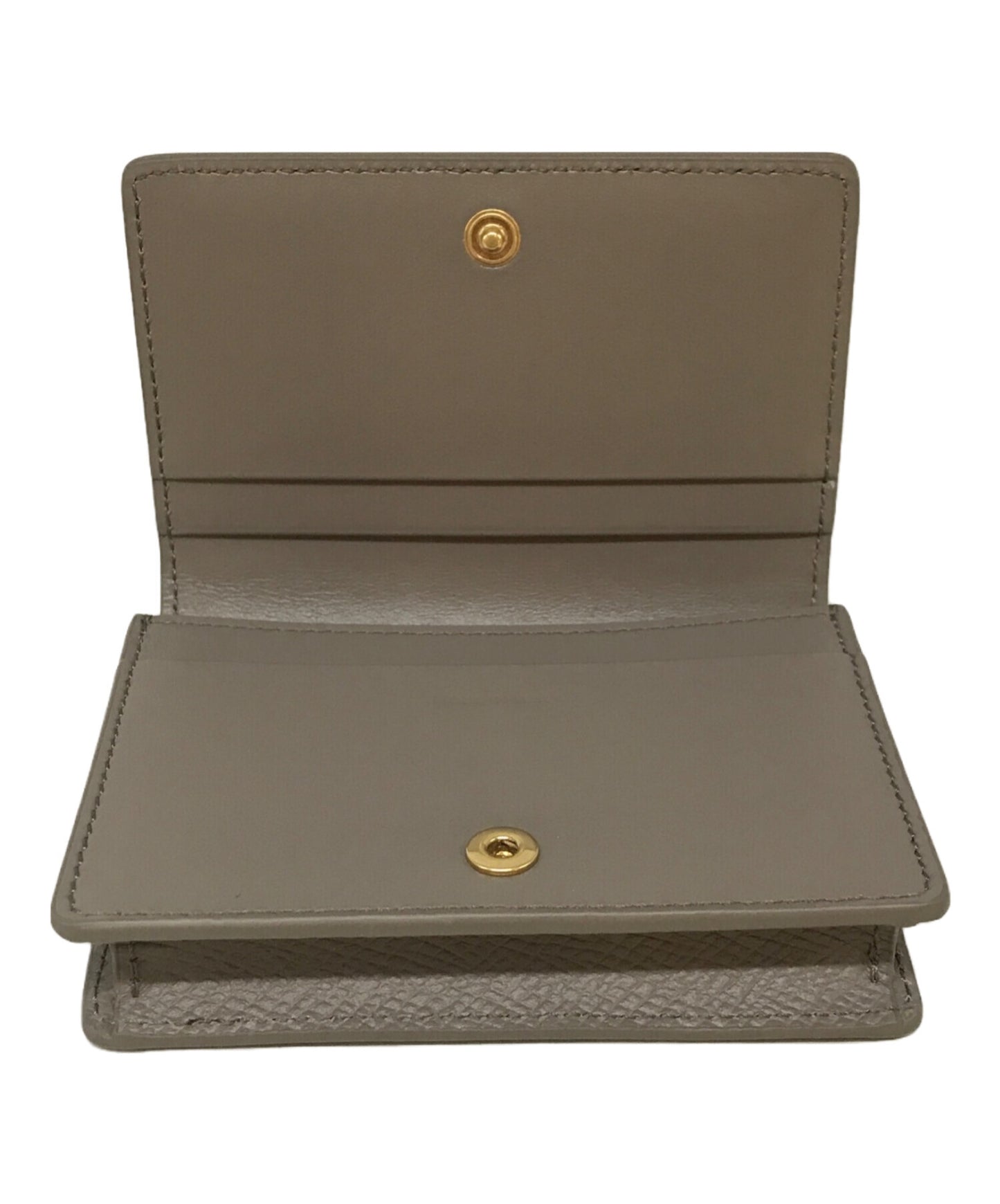 [Pre-owned] CELINE Grained calfskin card case 10J813BEL.10BL