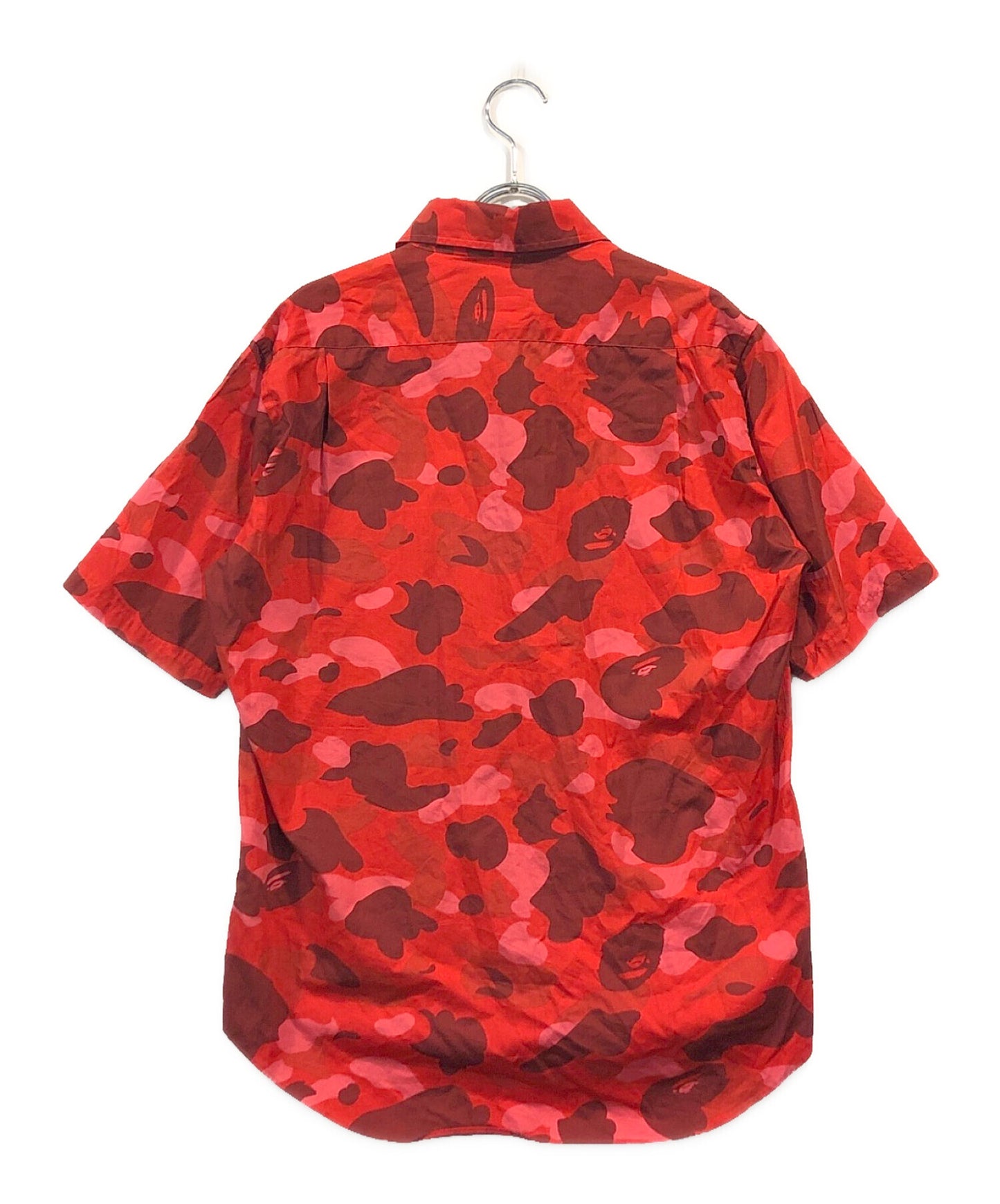 [Pre-owned] A BATHING APE Sal Camo Short Sleeve Shirt