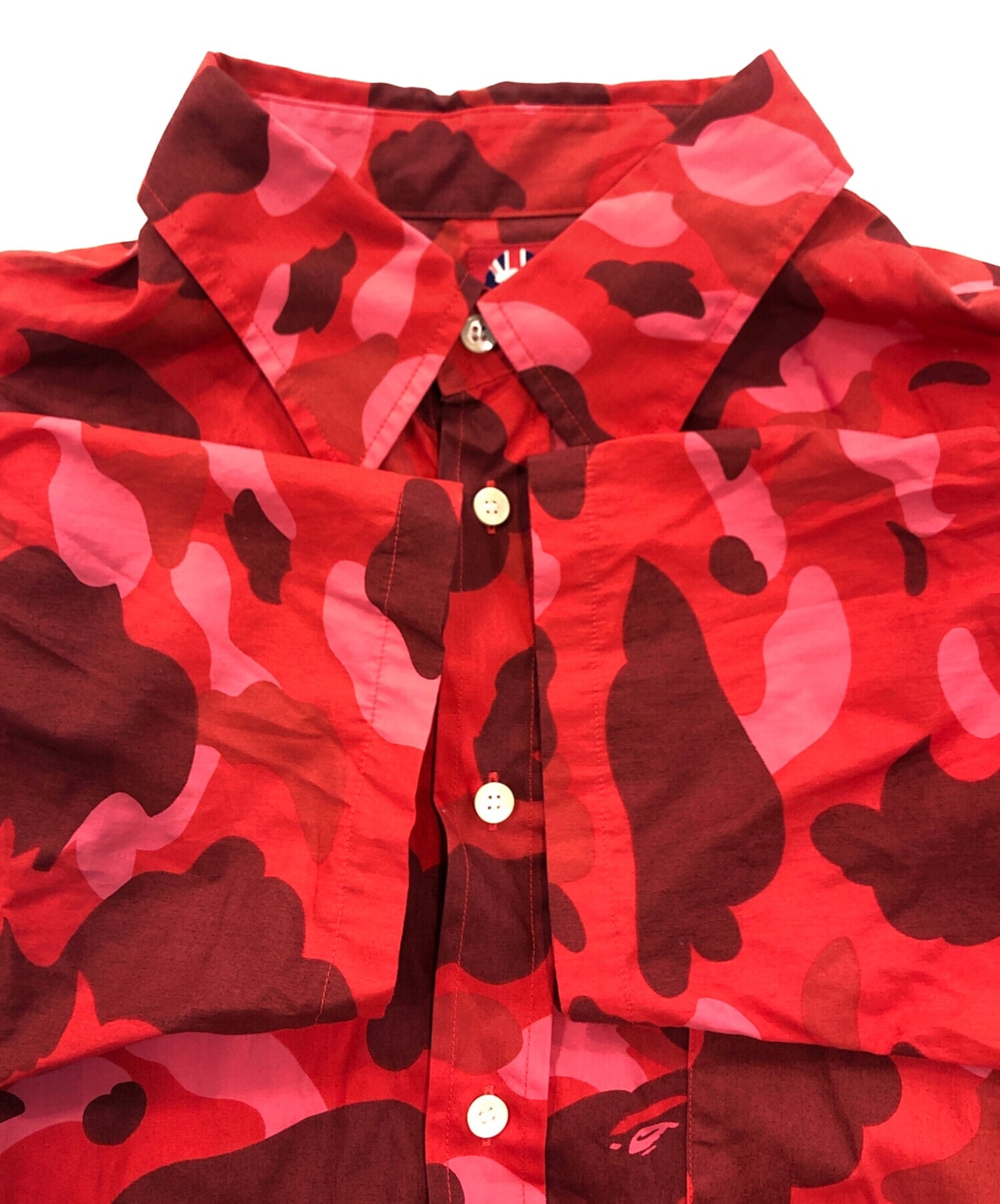[Pre-owned] A BATHING APE Sal Camo Short Sleeve Shirt