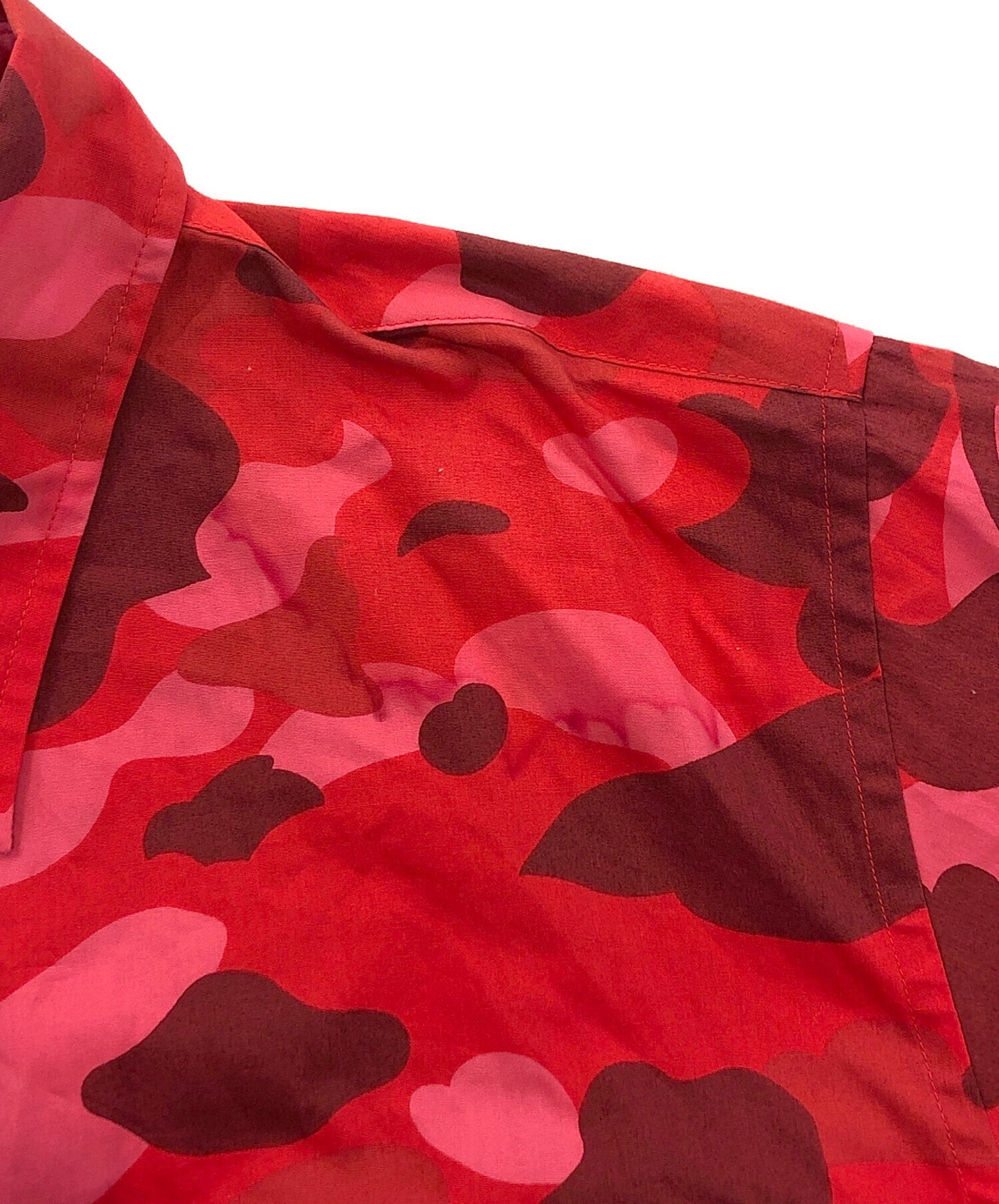 [Pre-owned] A BATHING APE Sal Camo Short Sleeve Shirt