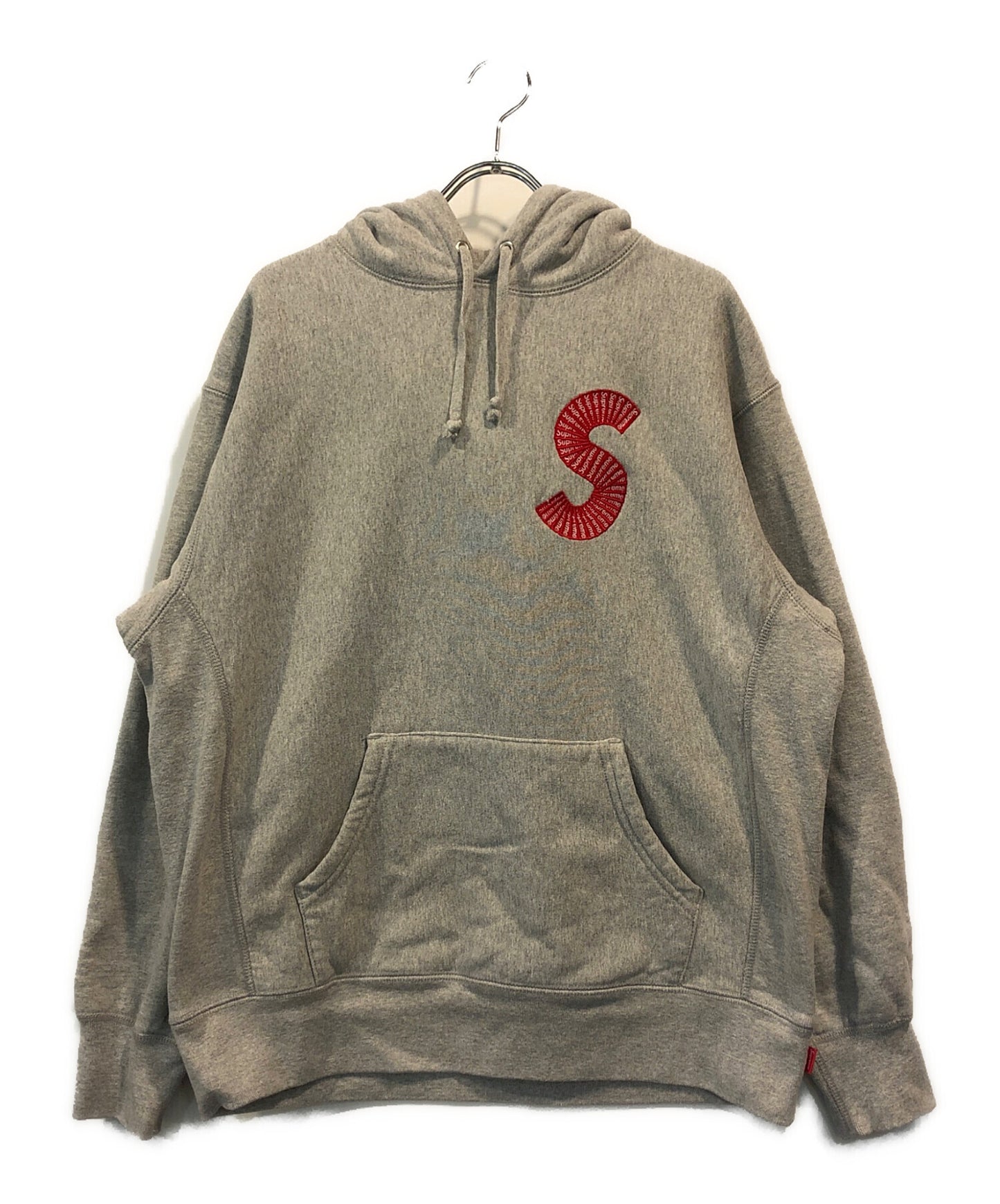 [Pre-owned] SUPREME 20AW S LOGO HOODED SWEATSHIRT