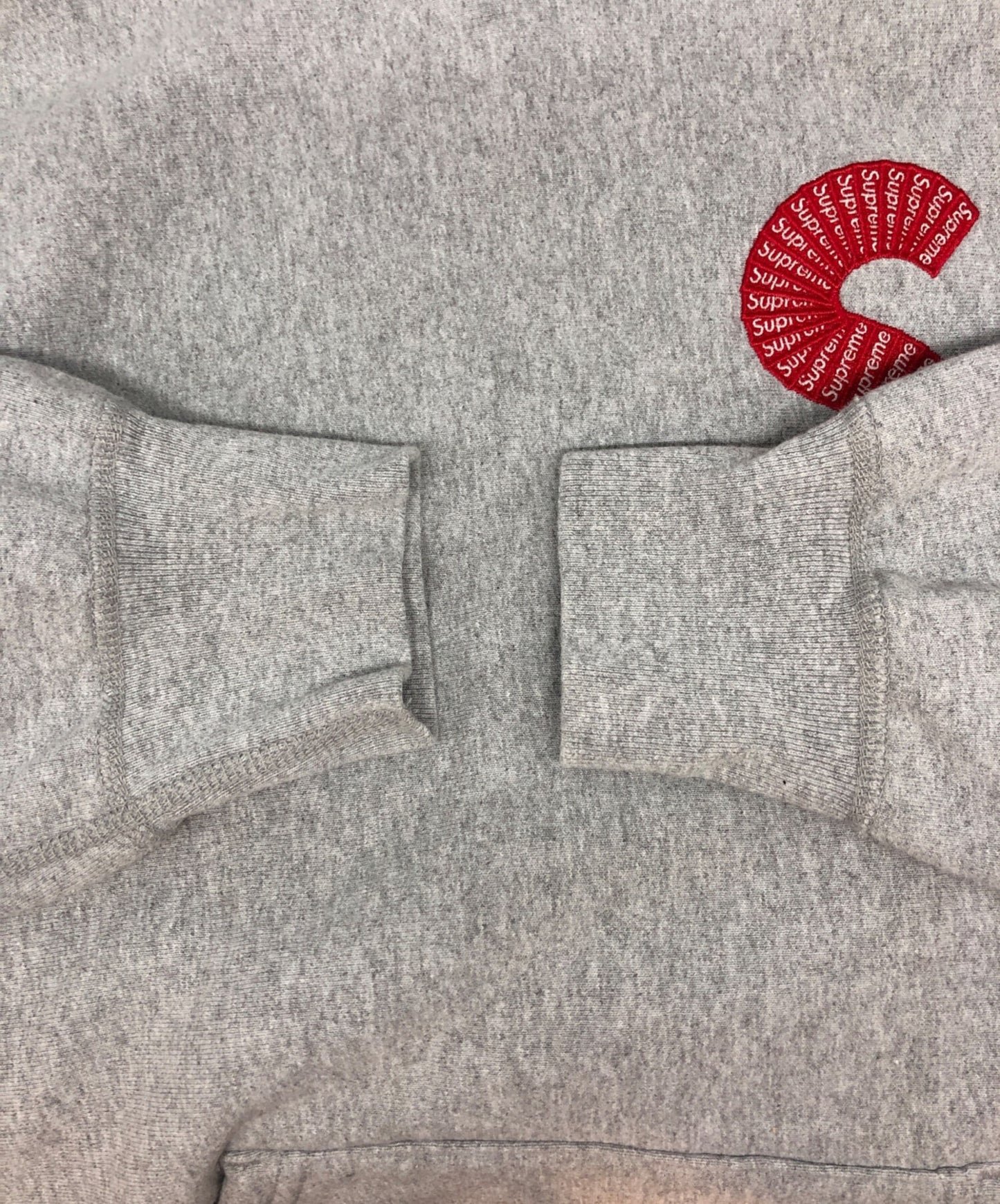 [Pre-owned] SUPREME 20AW S LOGO HOODED SWEATSHIRT