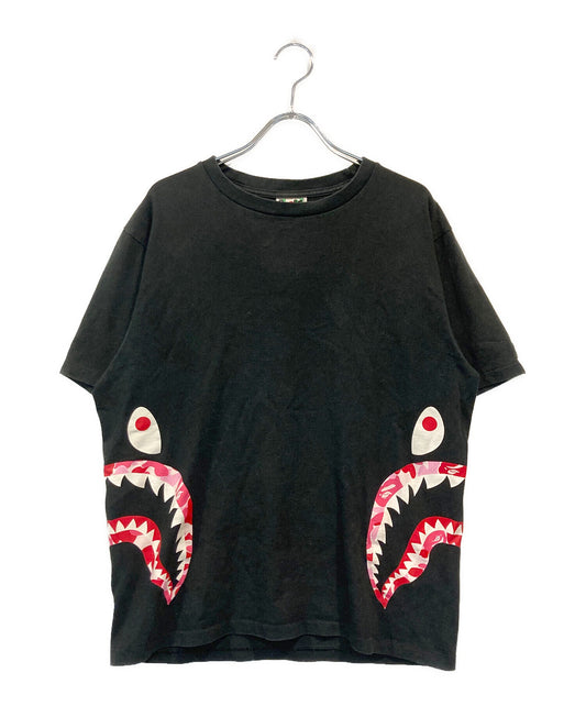 [Pre-owned] A BATHING APE Side Shark T-Shirt 001TEH301008X