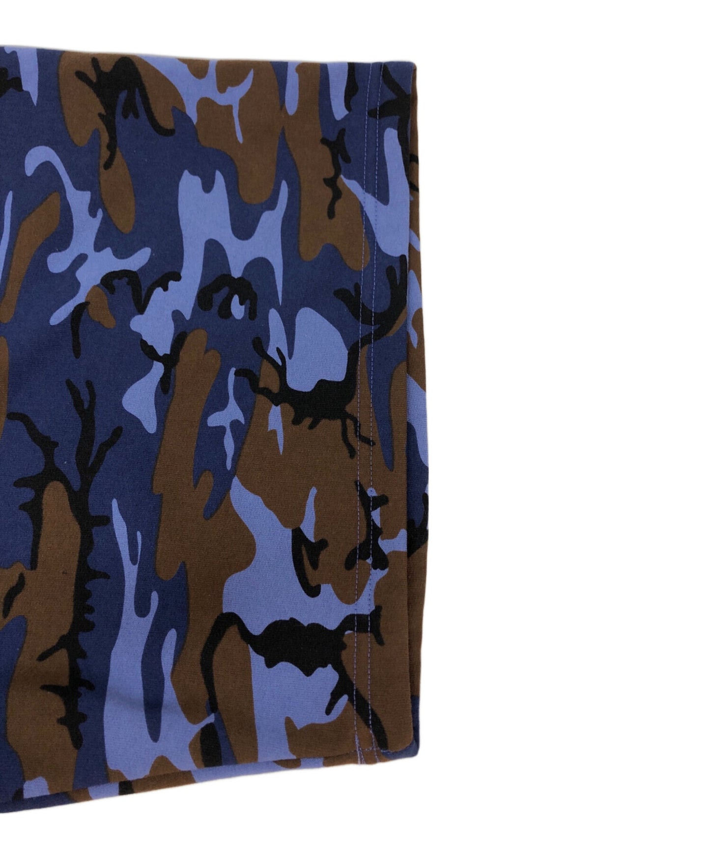 [Pre-owned] SUPREME Small Box Sweatshirt Shorts "Blue Camo"