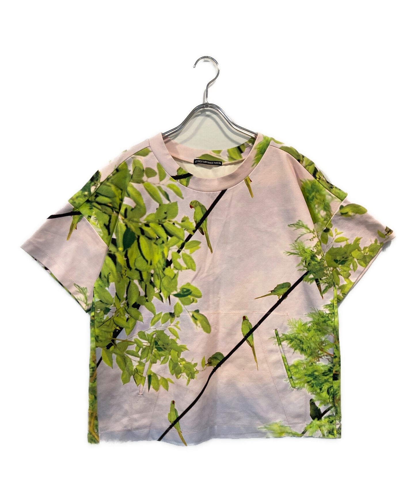 [Pre-owned] ISSEY MIYAKE MEN Transfer Print T-Shirt ME61JK037