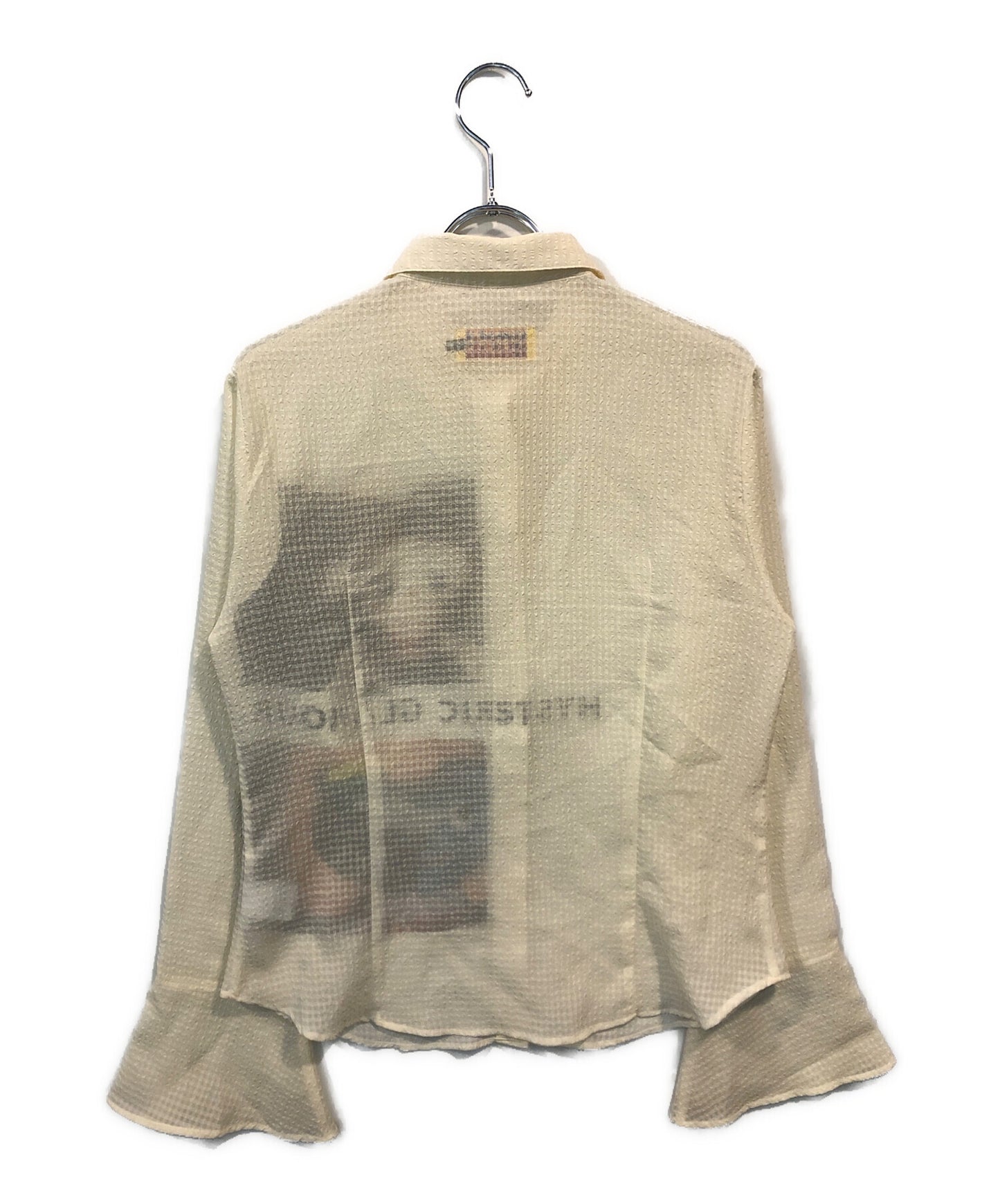 [Pre-owned] Hysteric Glamour HYSTERIC DOLL & RAINBOW BEAR Frilled cuffs blouse 01251AH09