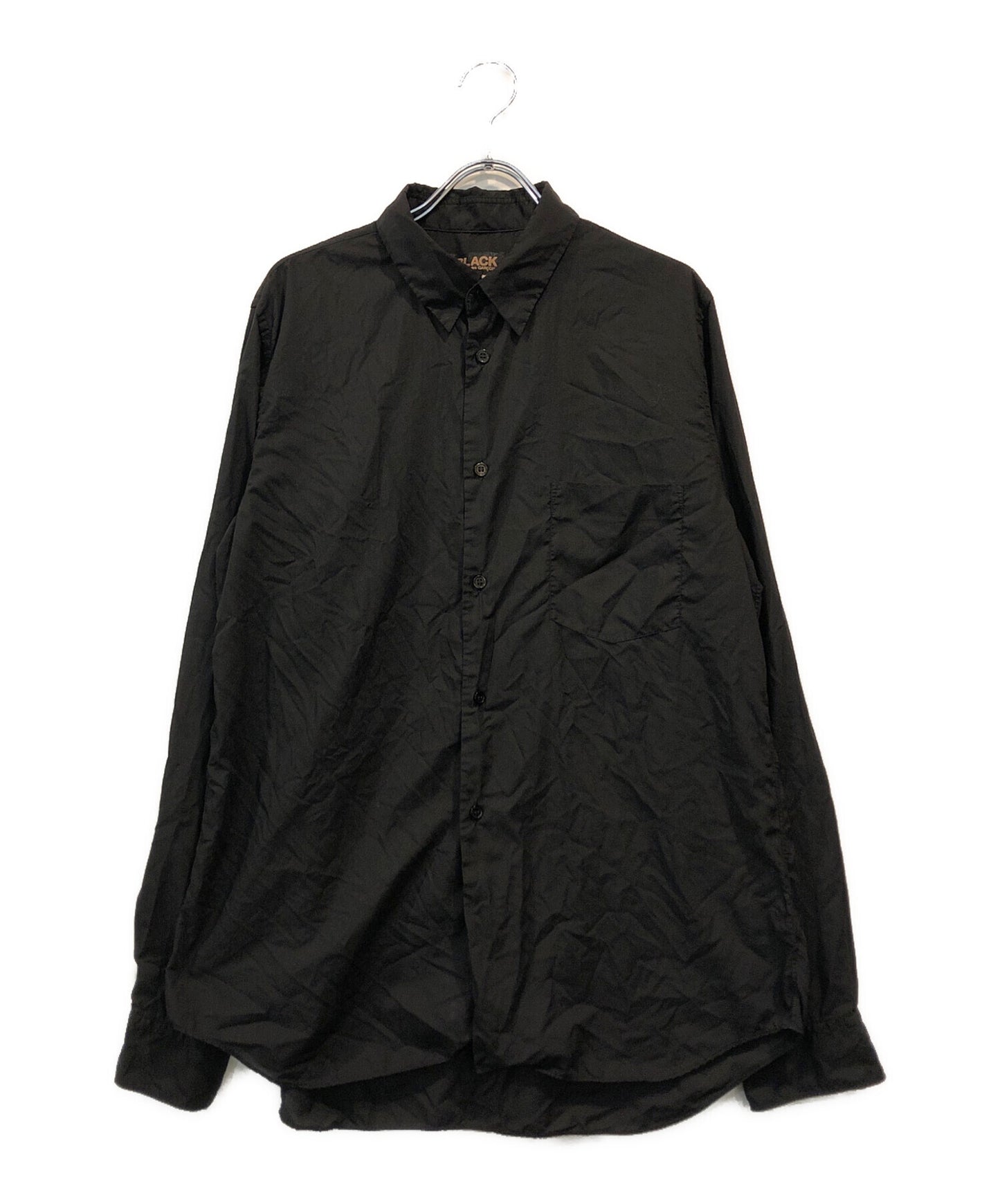 [Pre-owned] BLACK COMME des GARCONS Zip design long sleeve shirt