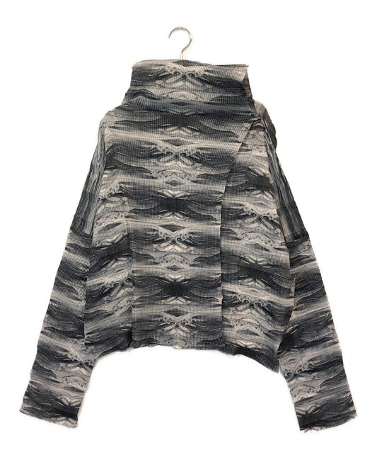 [Pre-owned] ISSEY MIYAKE FETE Wrap pleats cut and sewn with all-over pattern IF62FJ269