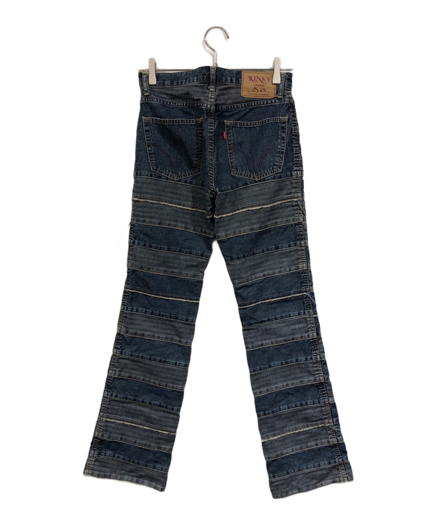 [Pre-owned] Hysteric Glamour Scratch Flare Denim Pants 01193AP02