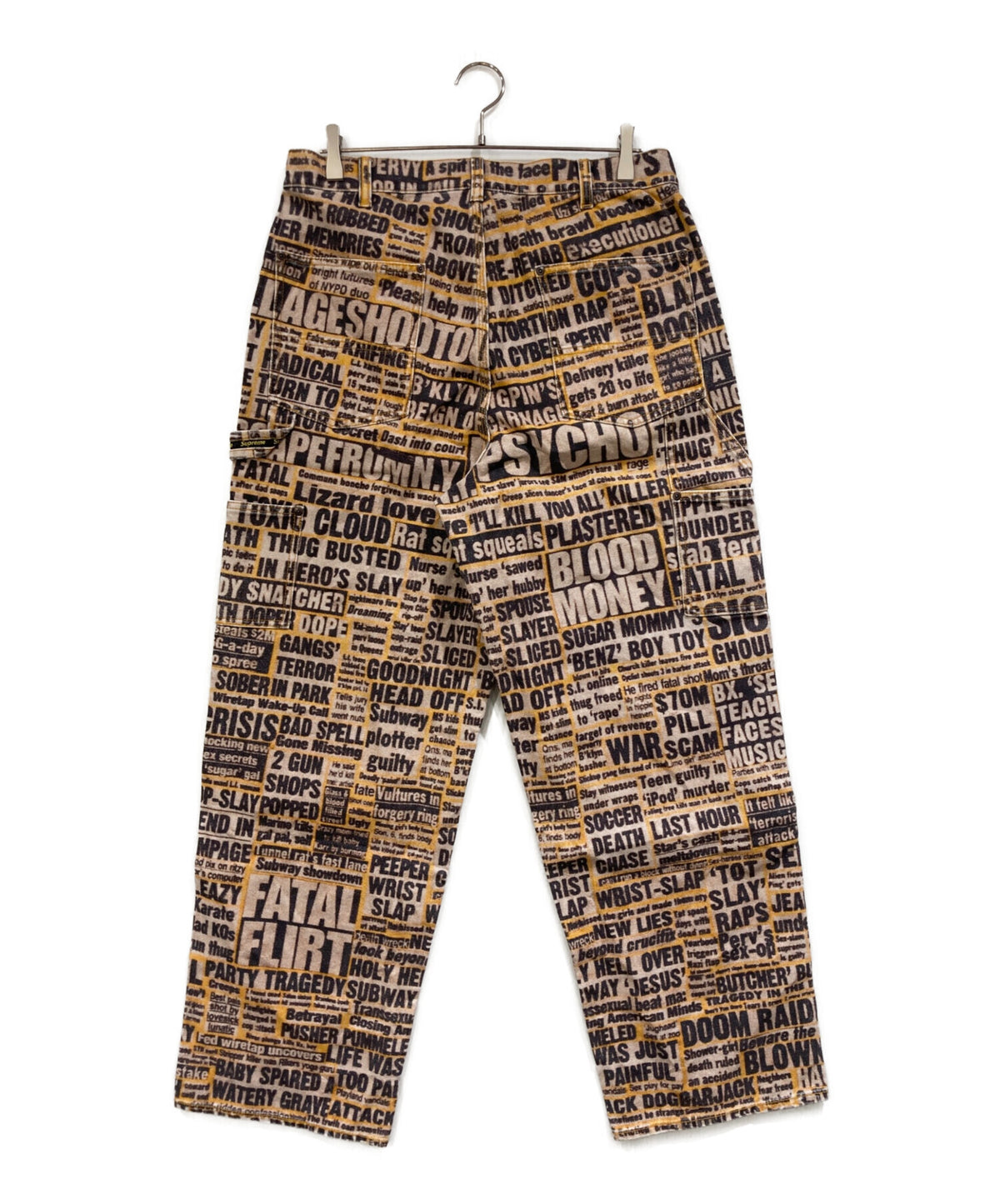 [Pre-owned] SUPREME Dash Snow Double Knee Painter Pants