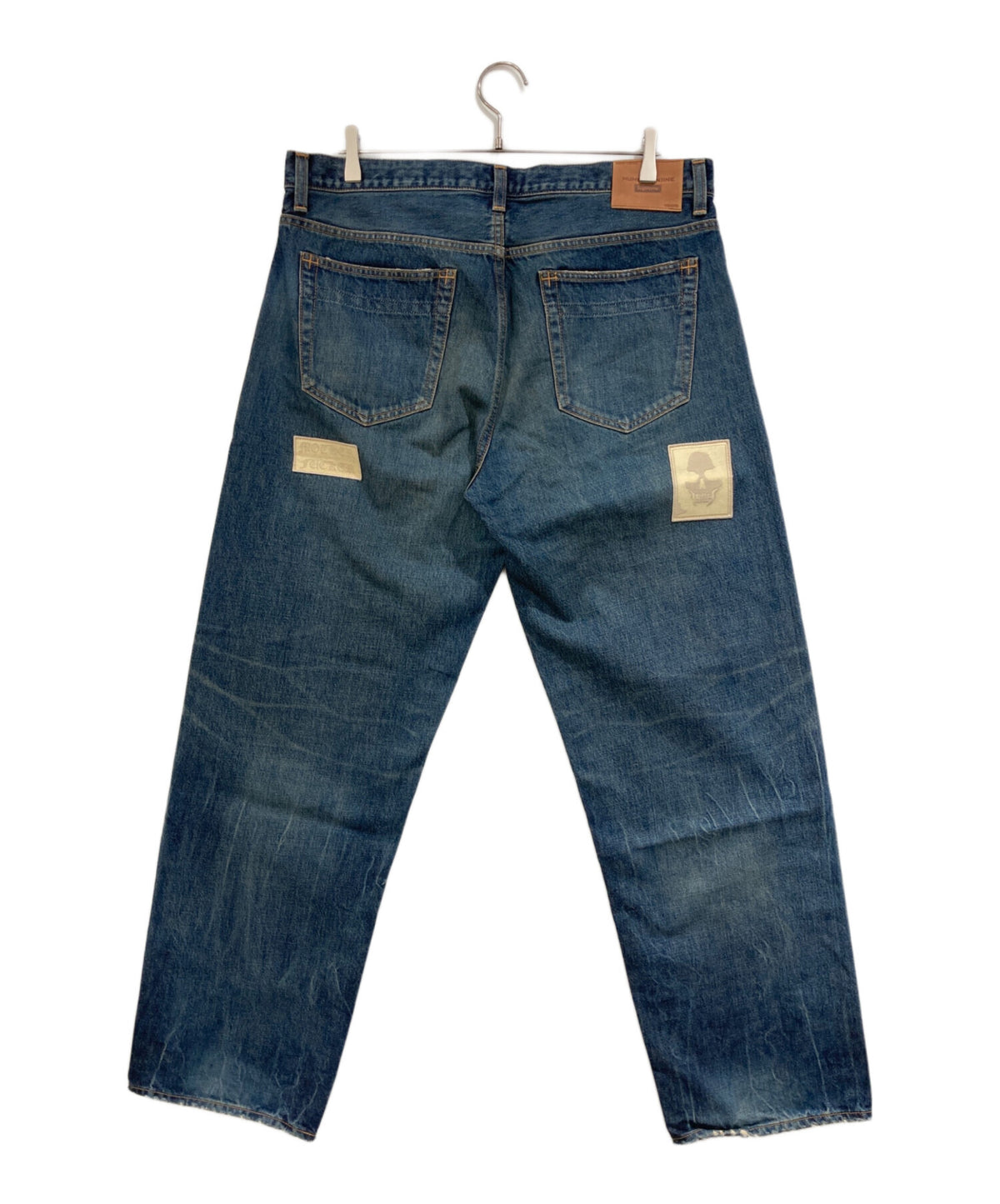 [Pre-owned] SUPREME Patches Loose Fit Jeans