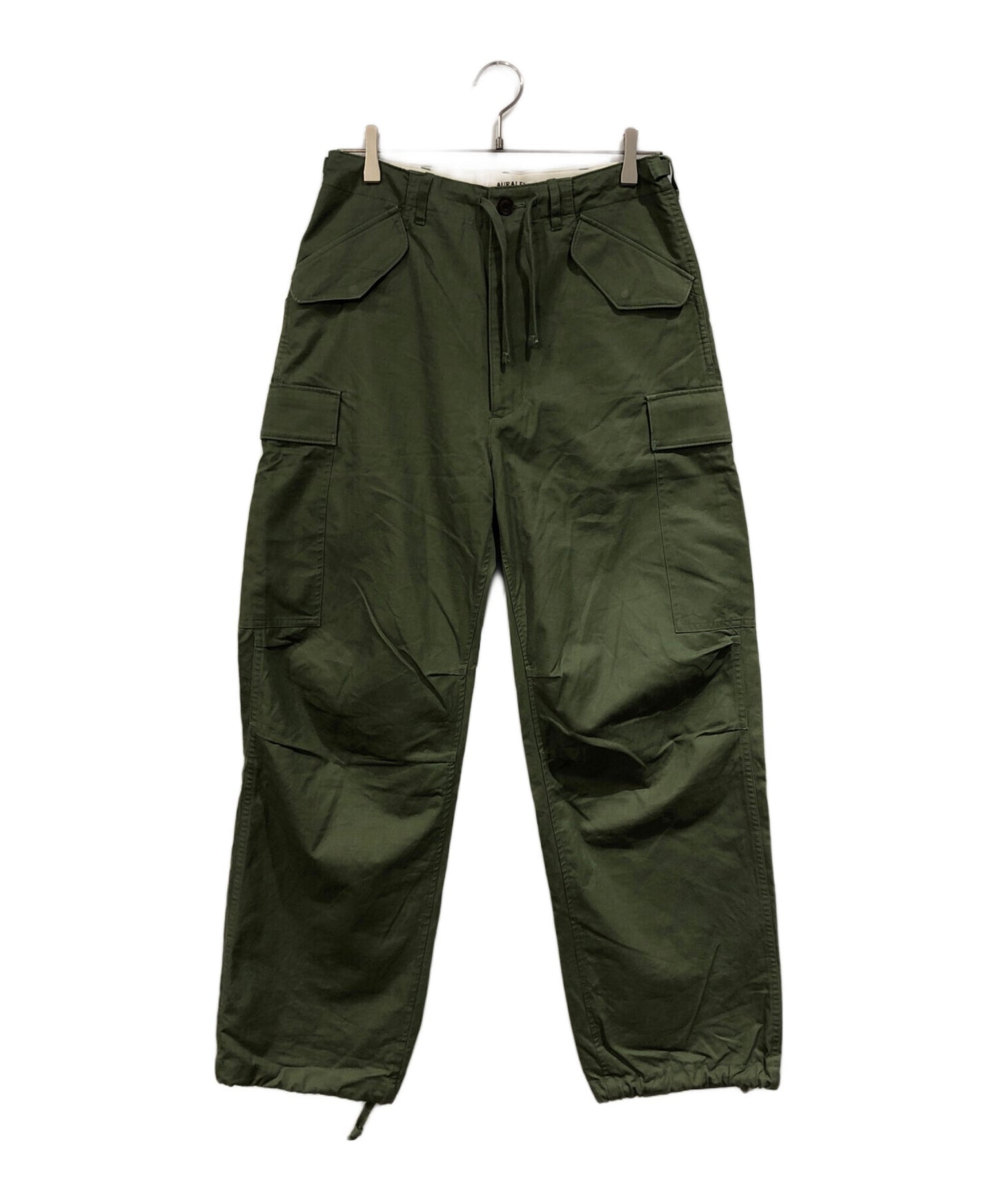 [Pre-owned] AURALEE WASHED FINX TWILL FIELD PANTS A6AP03TN