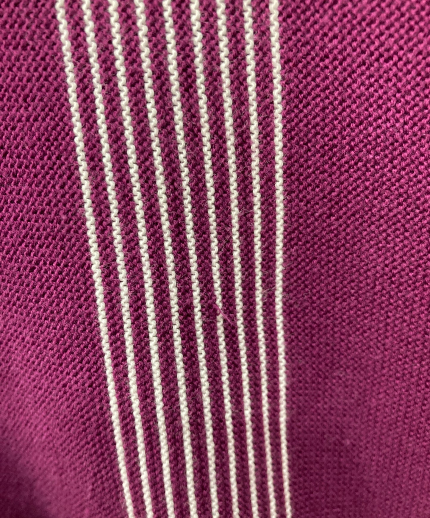 [Pre-owned] SUPREME Striped Polo Sweater