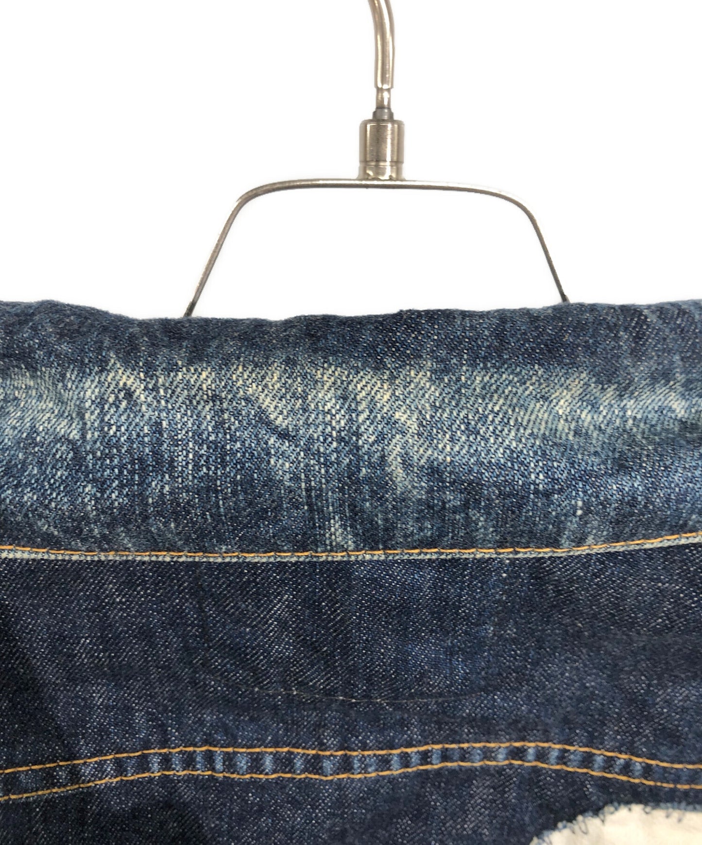 [Pre-owned] Y's Patchwork Denim Jacket