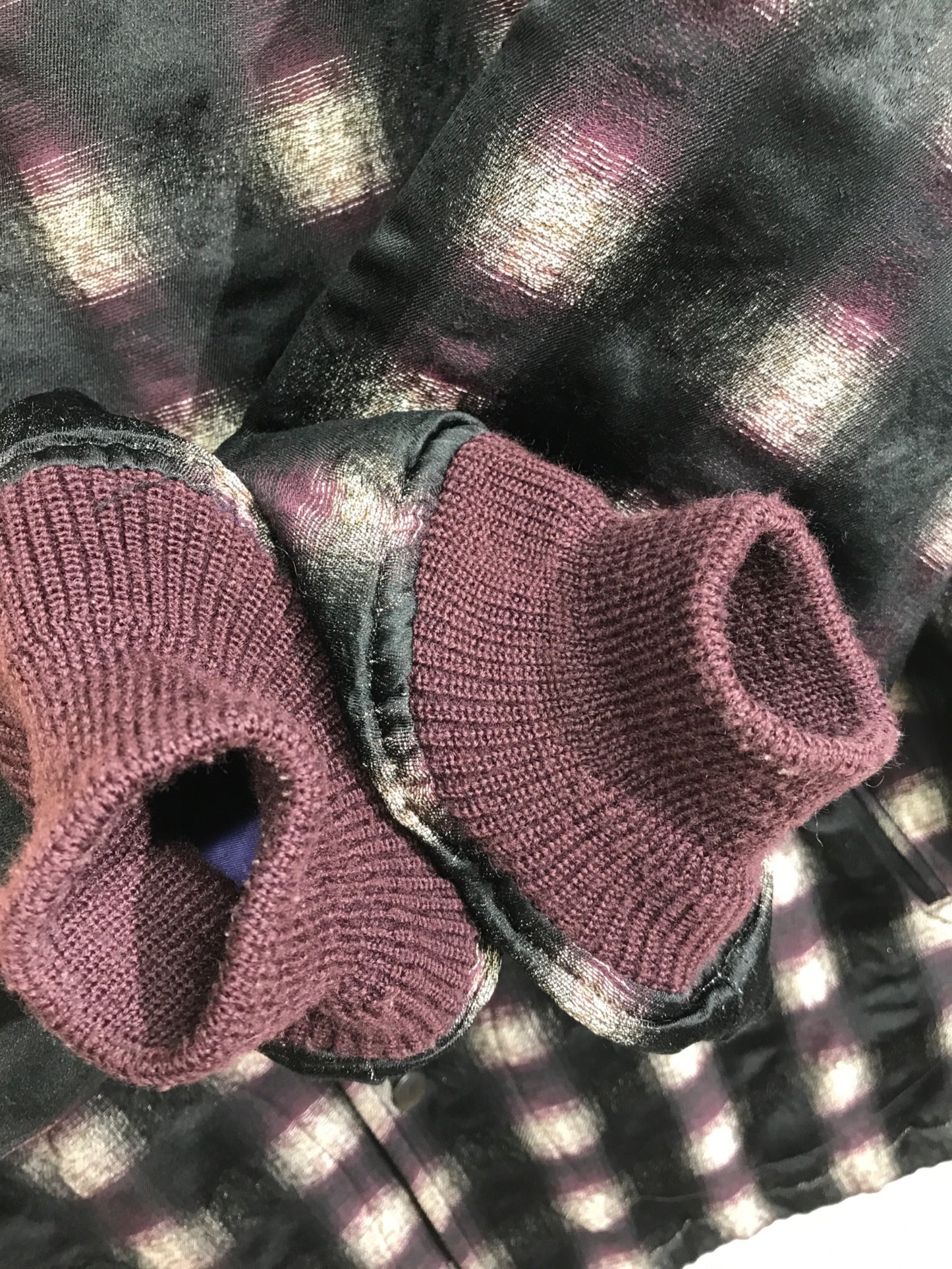 [Pre-owned] Needles Coach Jacke Ombre Plaid Jq NS123